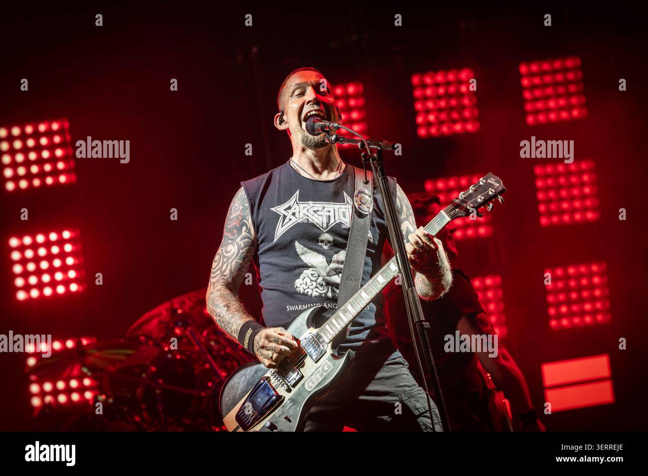 Solvesborg, Sweden. 03rd, June 2026. The Danish hard rock band Volbeat ...