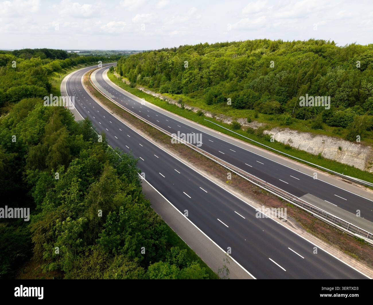 Highway / Highway UK盤 Uk motorway hard shoulder hi-res stock photography and images - Alamy