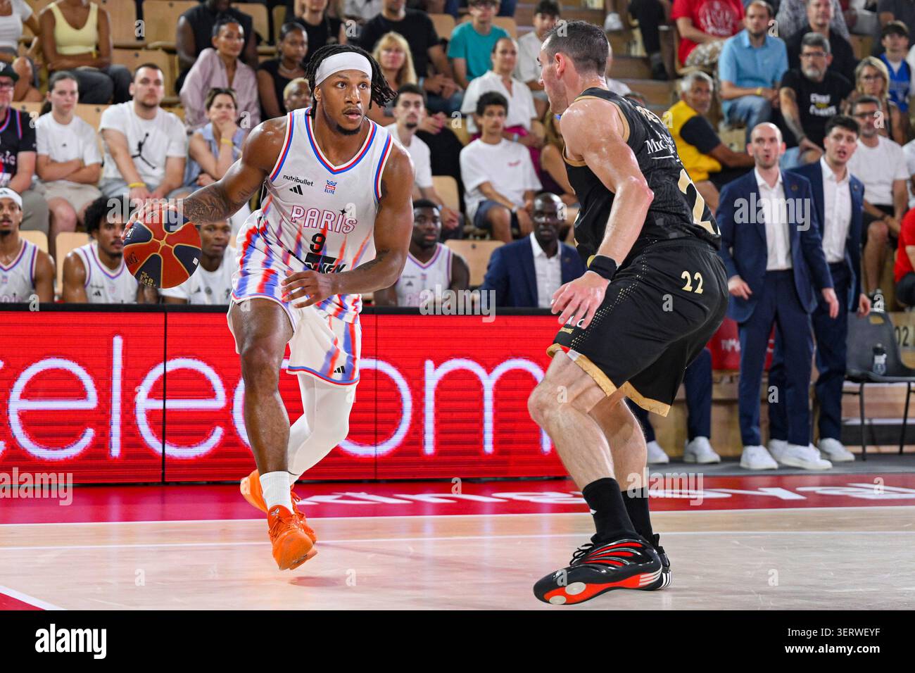 Paris's forward #9 Lamar Stevens during the Betclic Elite, Final ...