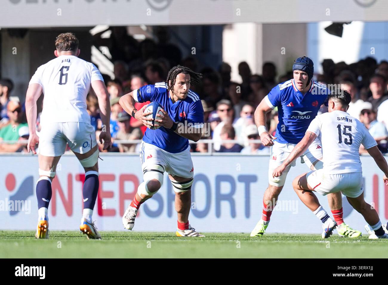 Mickael GUILLARD of France and Killian TIXERONT of France during the ...