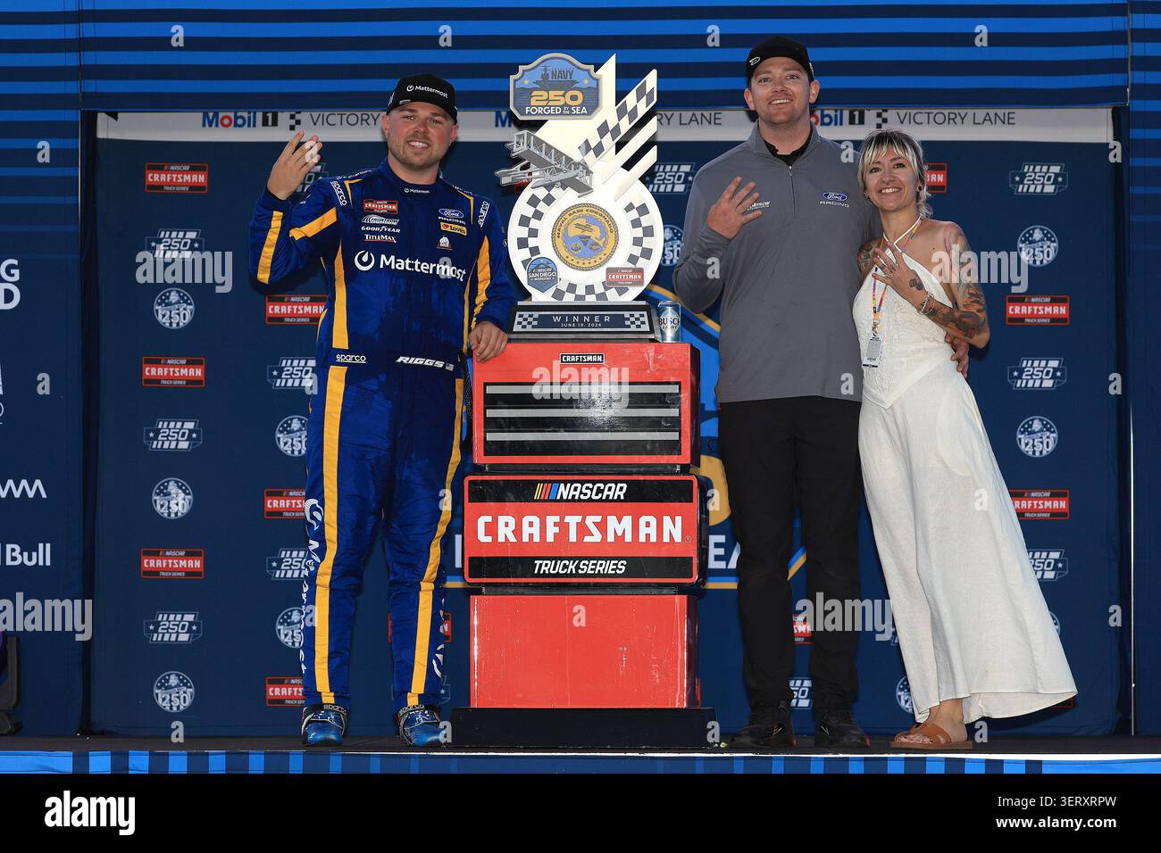 SAN DIEGO, CA - JUNE 19: Layne Riggs (#34 Front Row Motorsports ...