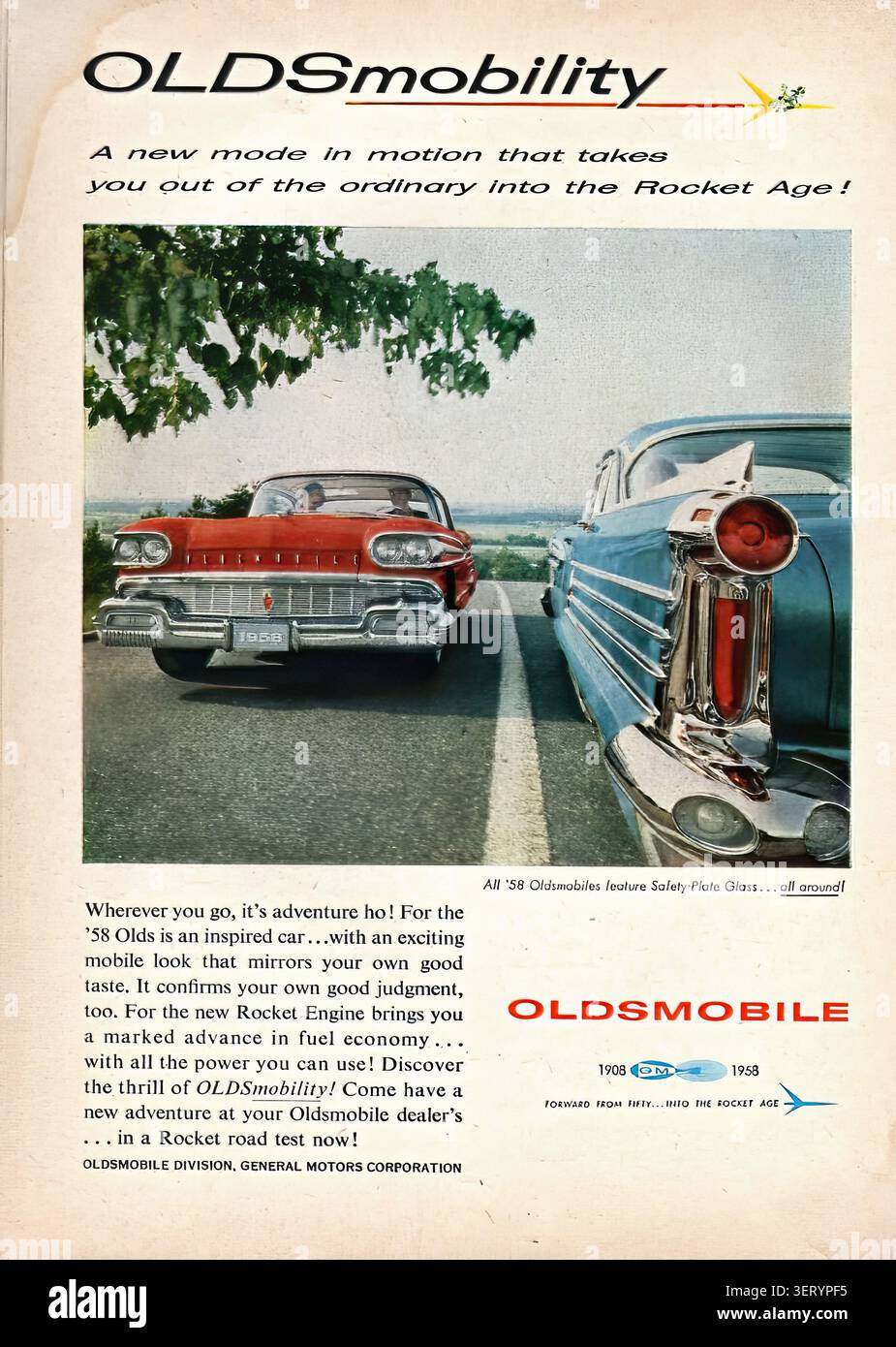 1958 oldsmobile' hi-res stock photography and images - Alamy