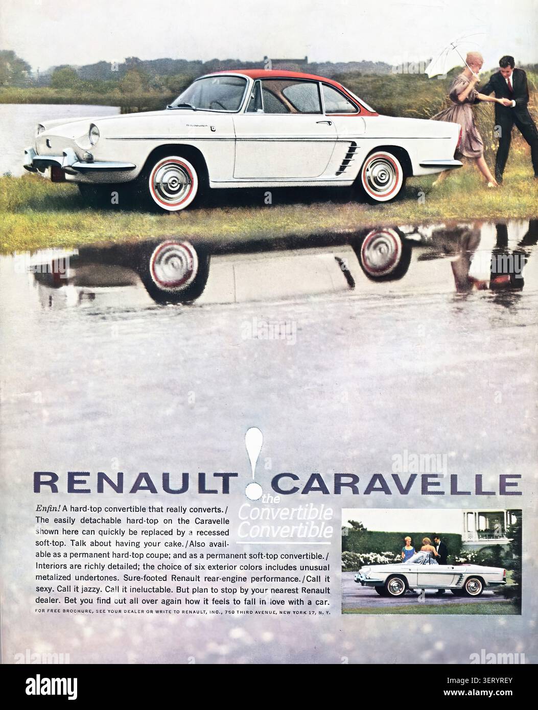 Renault car 1960 hi-res stock photography and images - Alamy