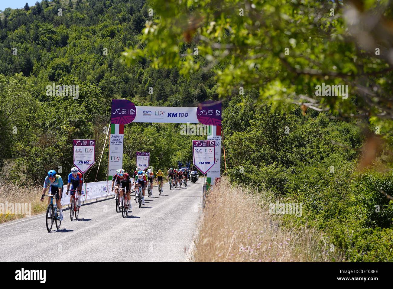 Arch ITA during Stage 7 of the Giro Next Gen 2026, from Sulmona to ...