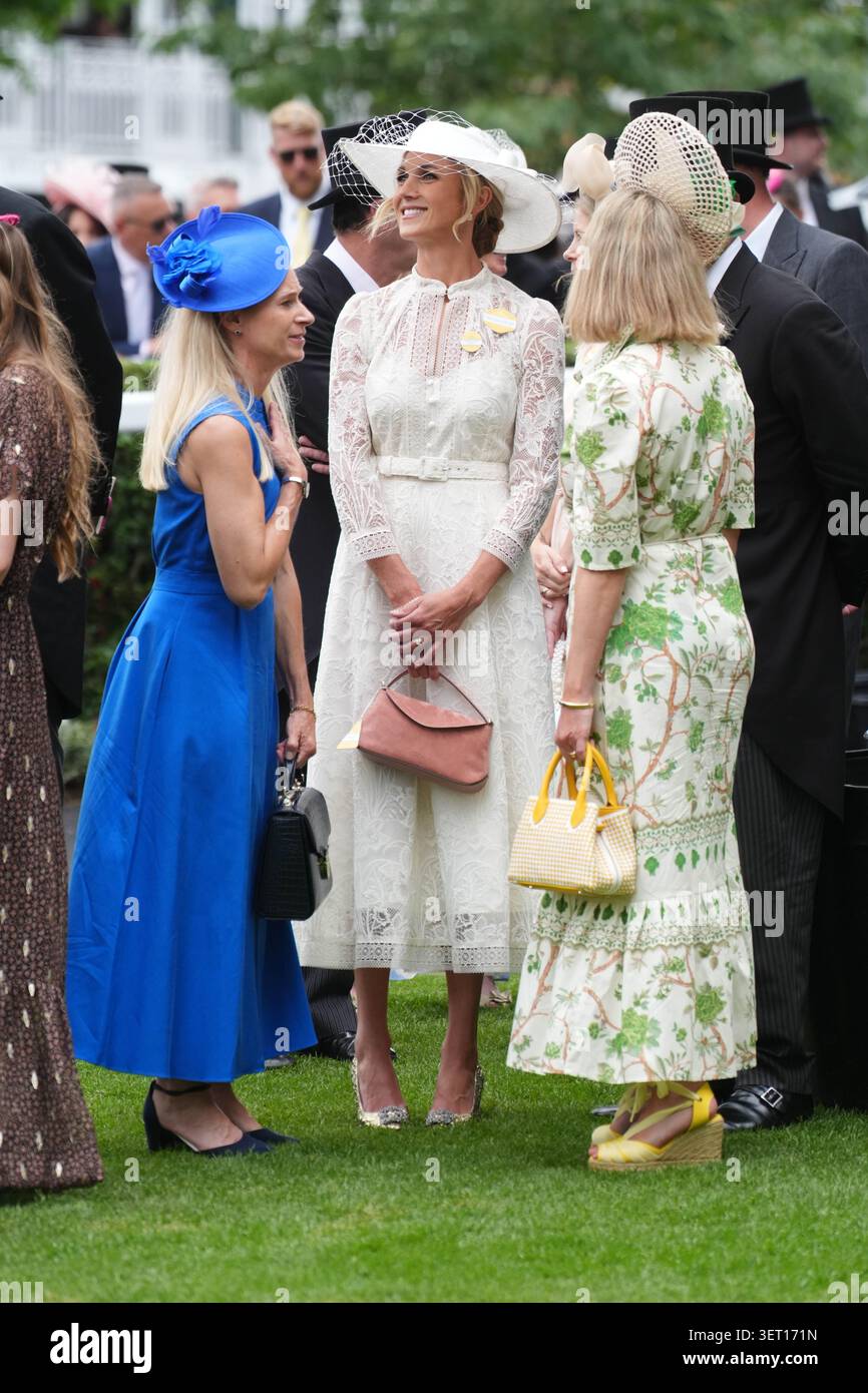 Harriet Sperling centre In The Pre parade Ring On Day Five Of Royal harriet-sperling-centre-in-the-pre-parade-ring-on-day-five-of-royal