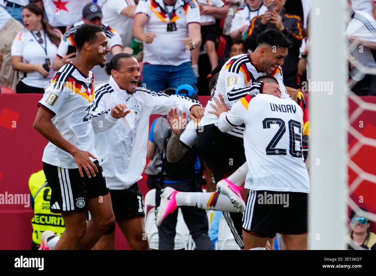 Germany s Deniz Undav 26 Is Mobbed By Teammates After Scoring Their germany-s-deniz-undav-26-is-mobbed-by-teammates-after-scoring-their
