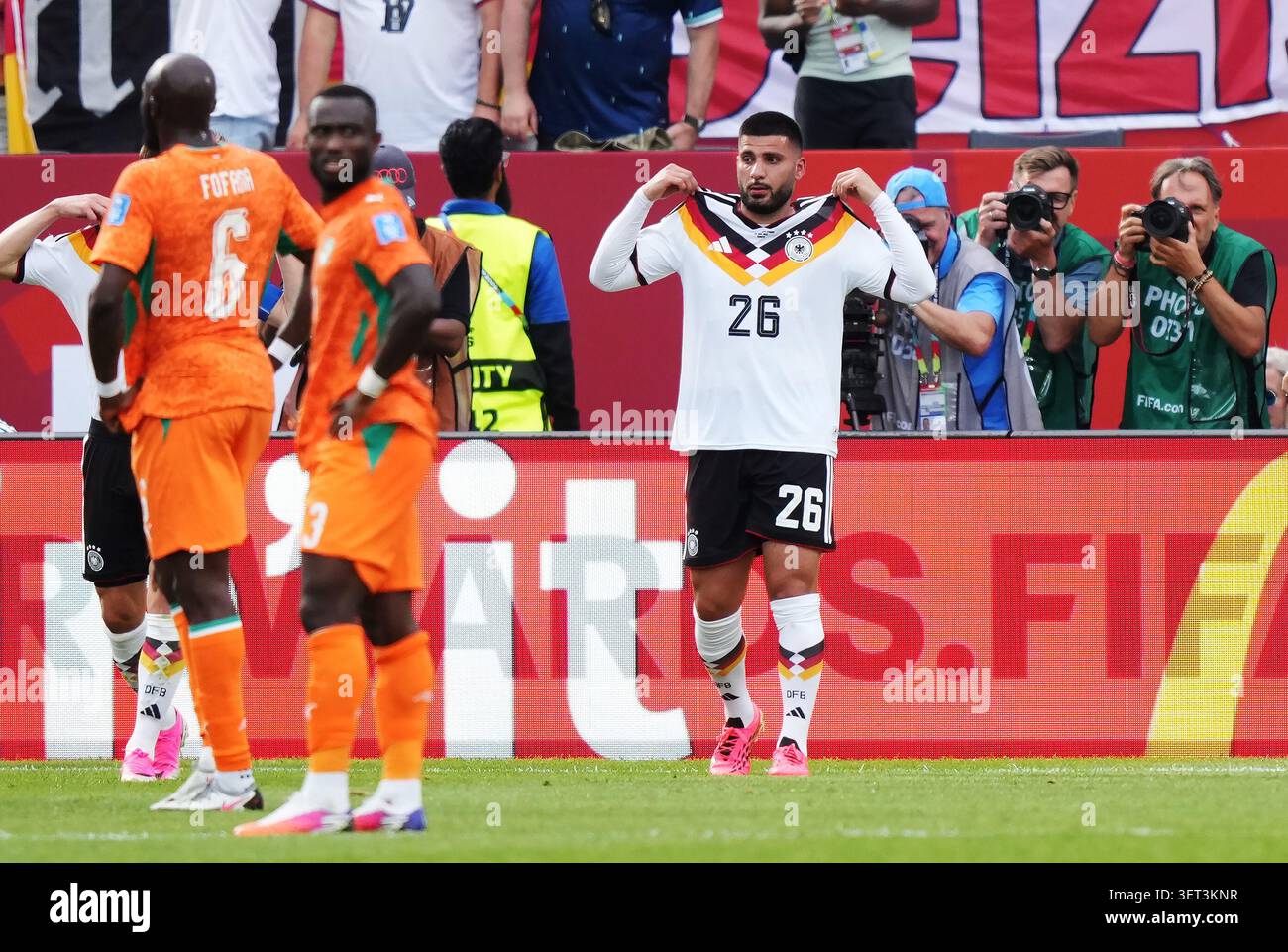 Germany s Deniz Undav 26 Celebrates After Scoring Their Second Goal Germany s Deniz Undav 26 Celebrates After Scoring Their Second Goal