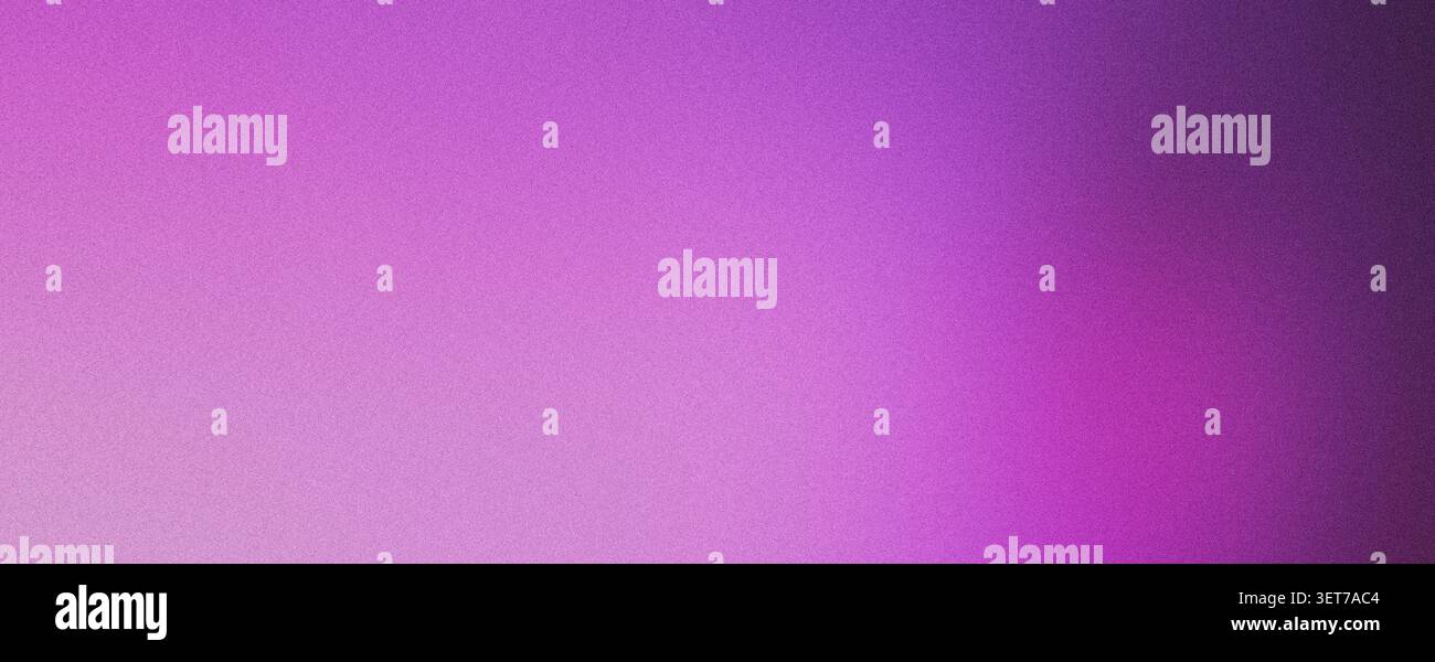 Smooth purple color gradient transitioning from light to dark with subtle noisy grain texture, creating modern abstract background Stock Photo