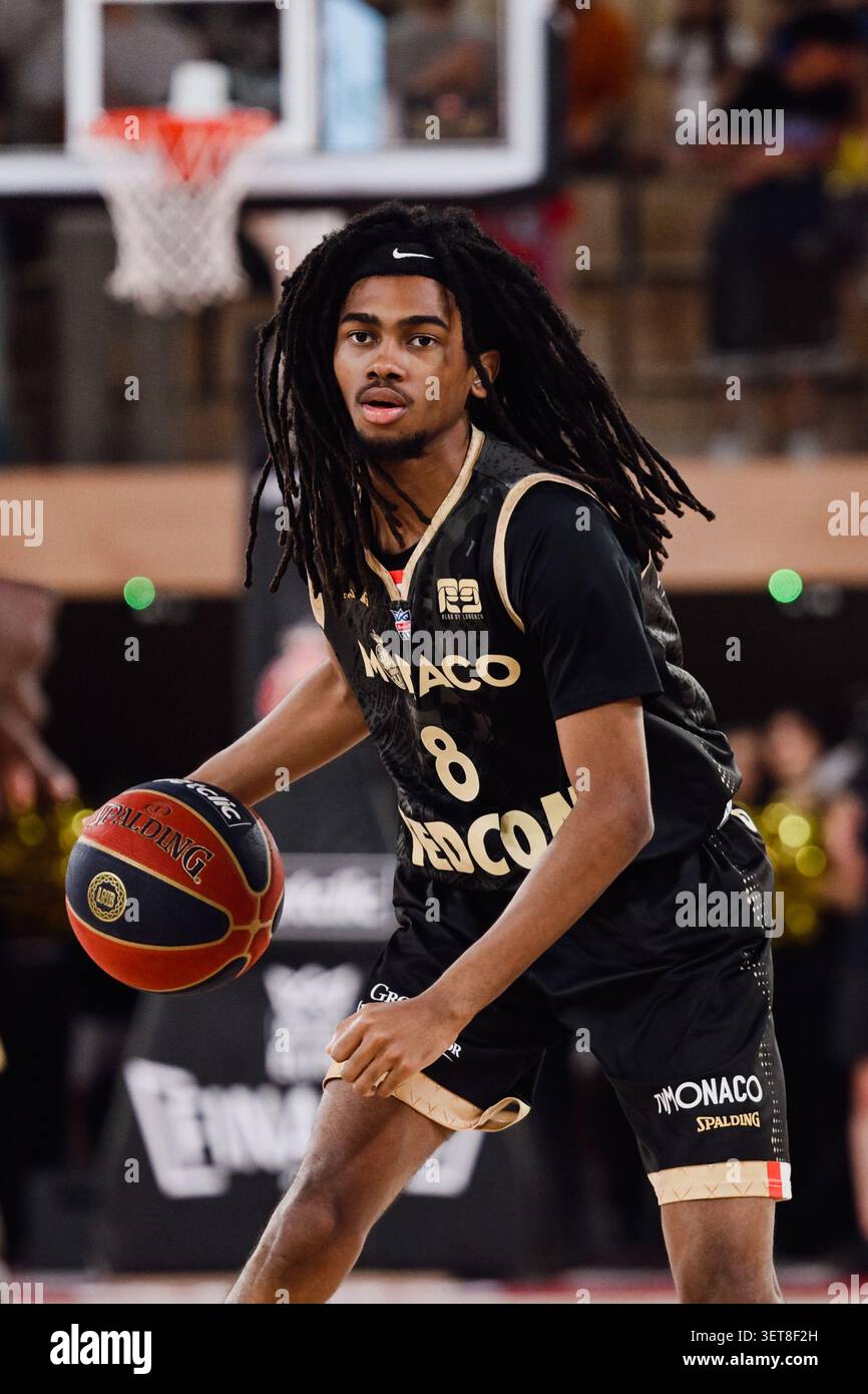 Monaco's forward #8 Kyllian Michee during the Betclic Elite, Final ...