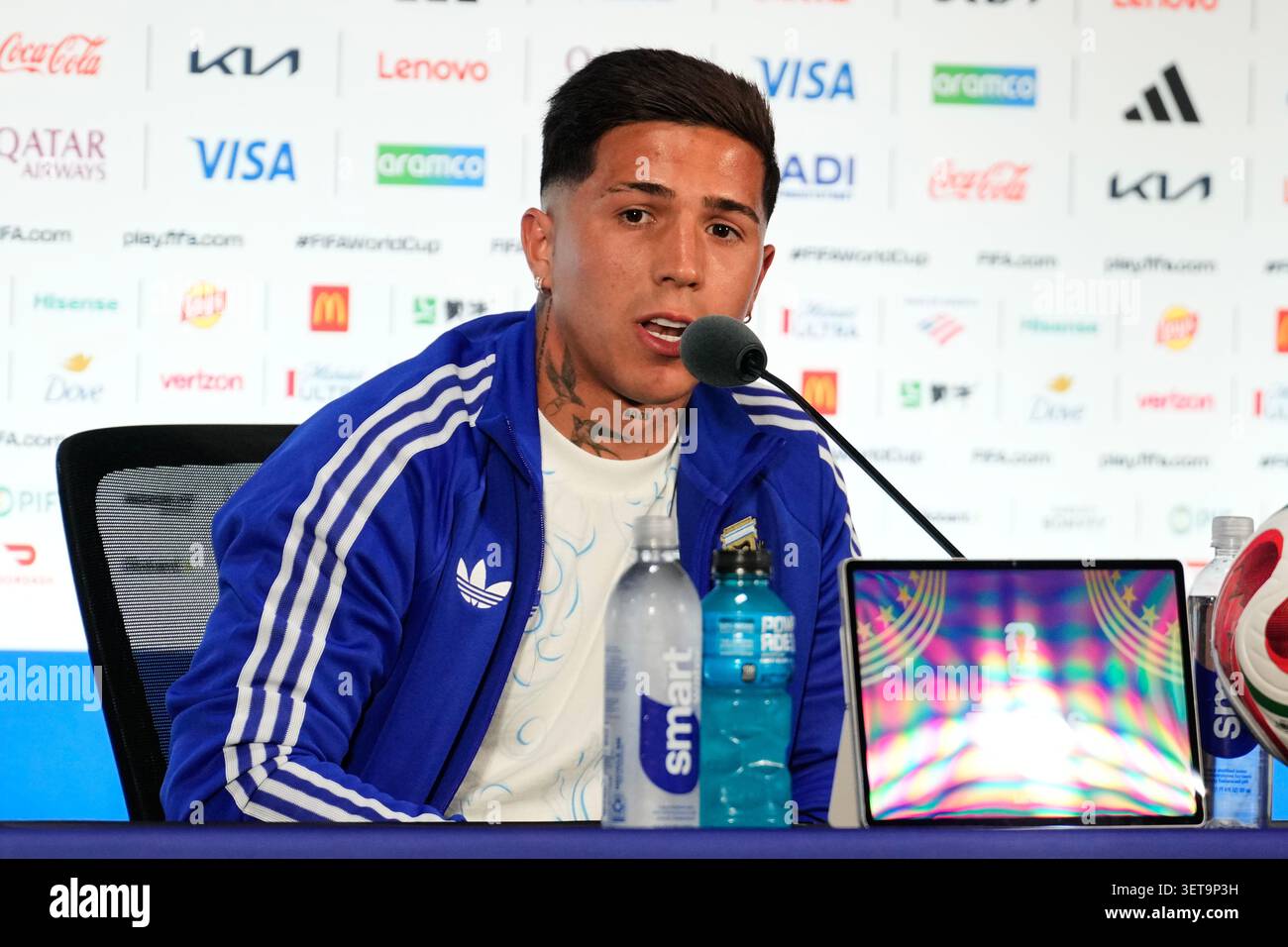 argentina-s-enzo-fernandez-responds-to-a-question-during-a-news