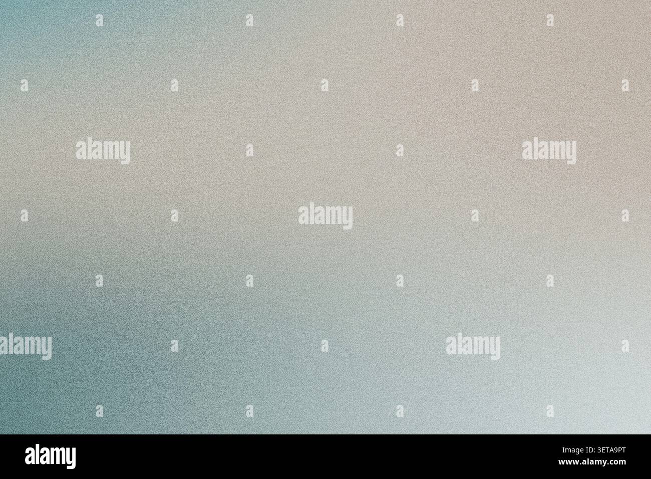 Gradient background with soft teal and light brown grain Stock Photo