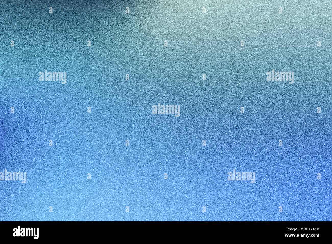 Abstract background with blue and cyan color gradient with subtle grainy texture and soft light Stock Photo