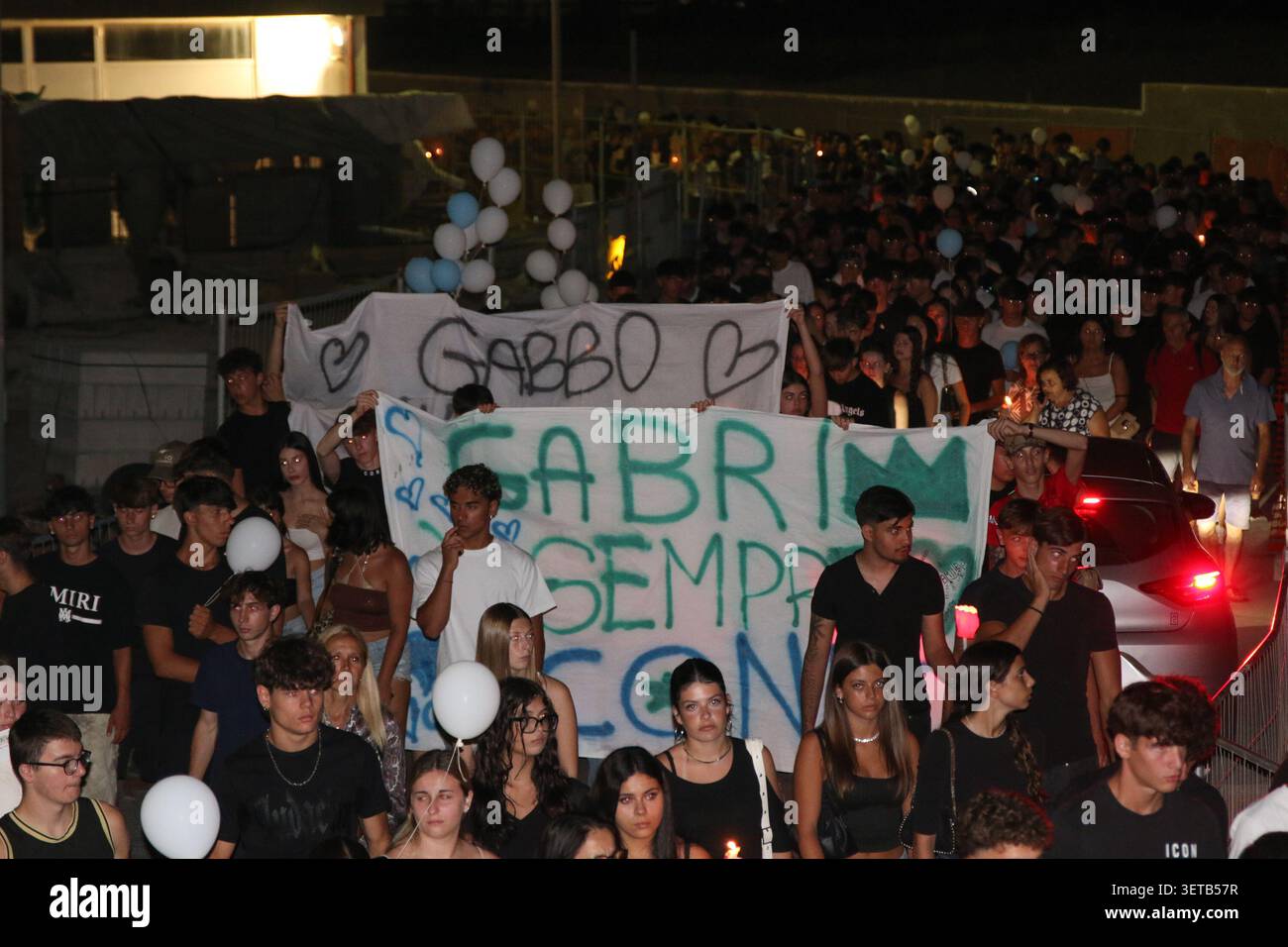 IPA85932316 - Viareggio: Torchlight Procession in Memory of Gabriele ...