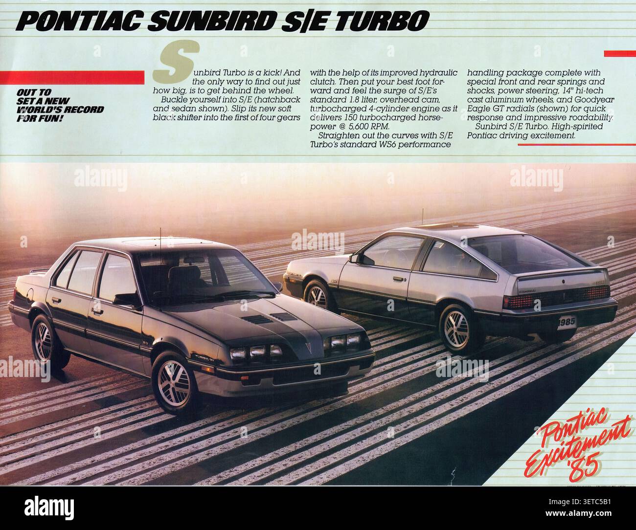 Pontiac sunbird hi-res stock photography and images - Alamy
