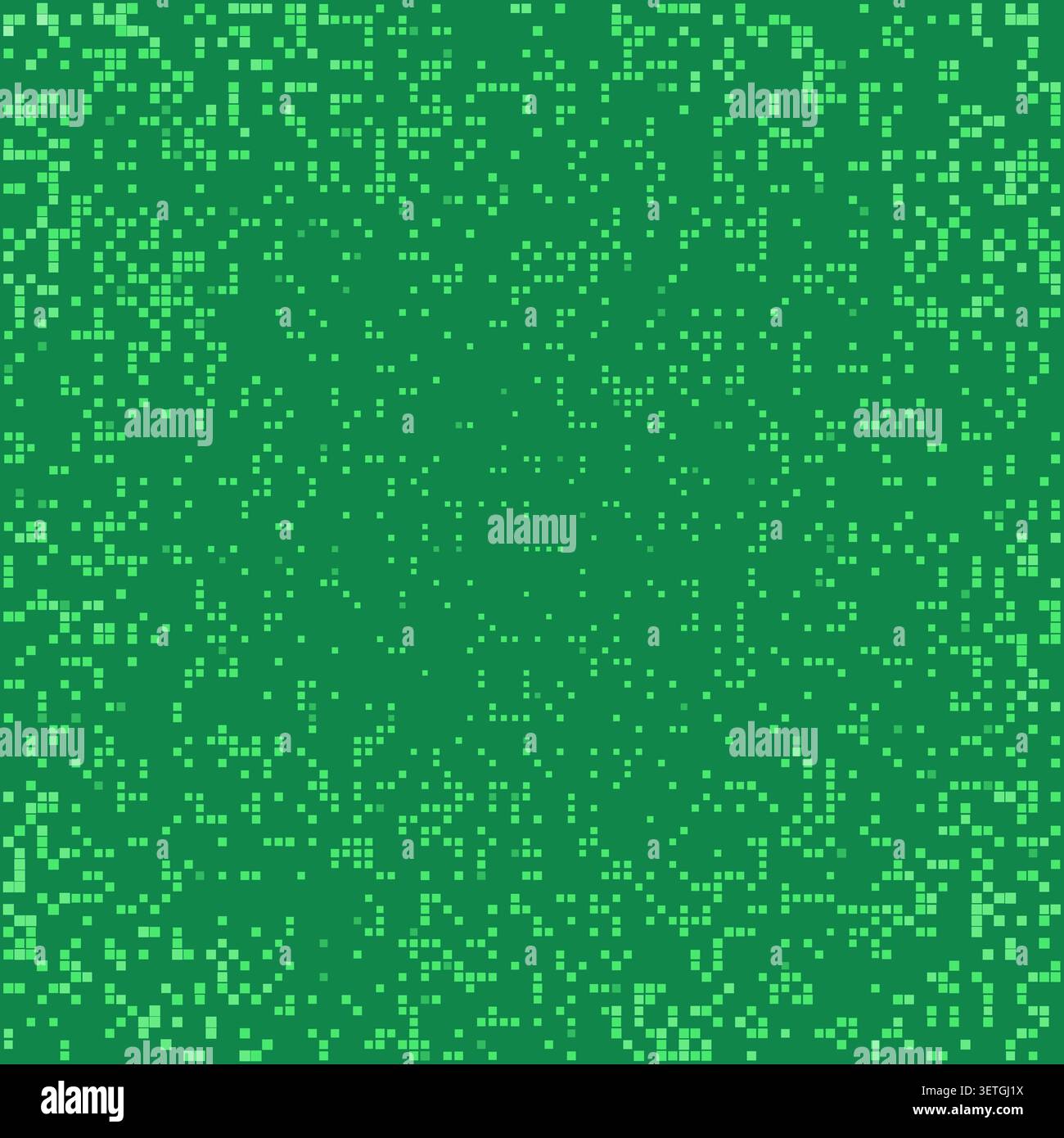 Abstract pixel pattern inspired by fintech and business technology Stock Vector