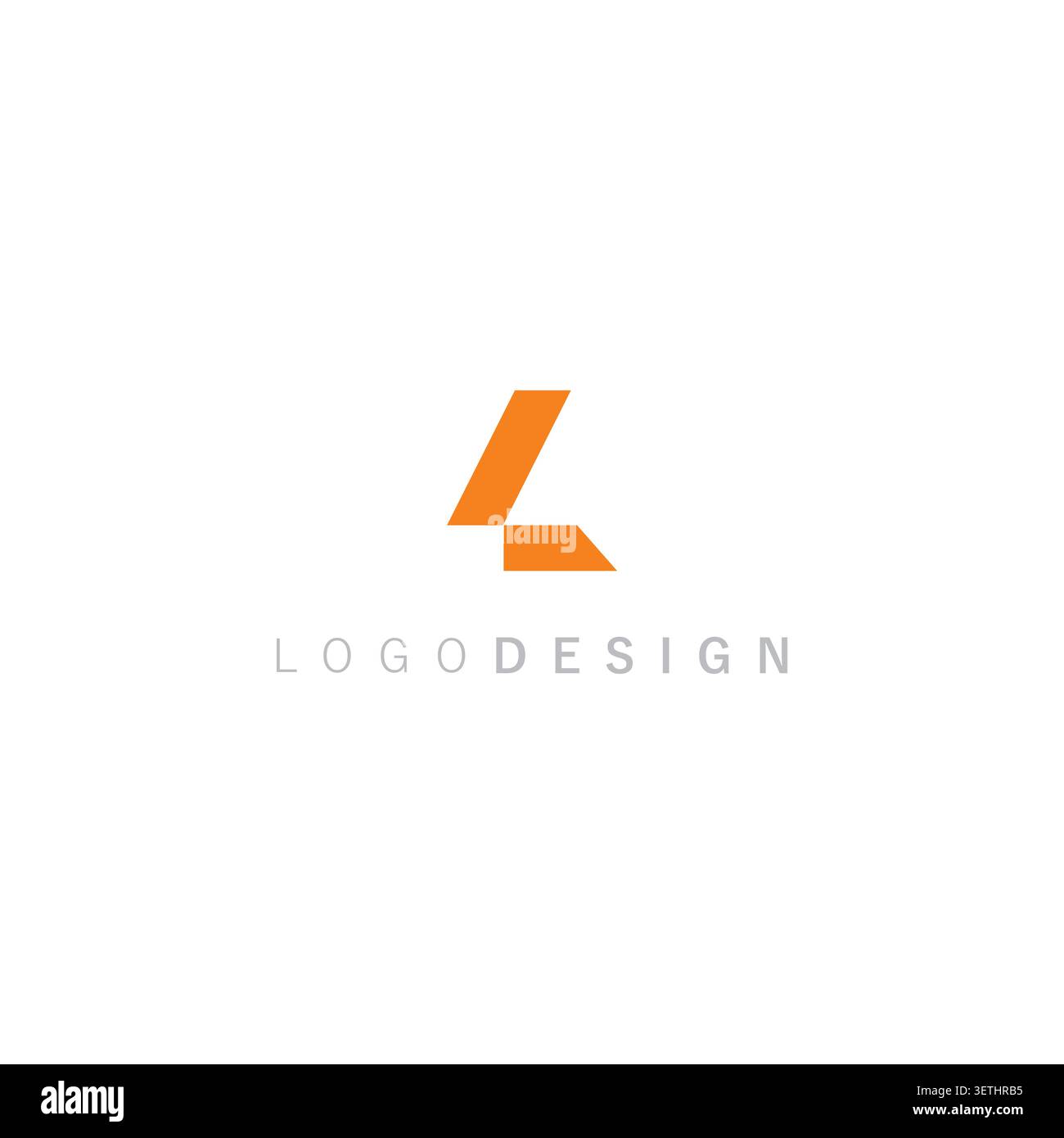 L Initial Logo Design. Letter L Icon Simple Vector Stock Vector