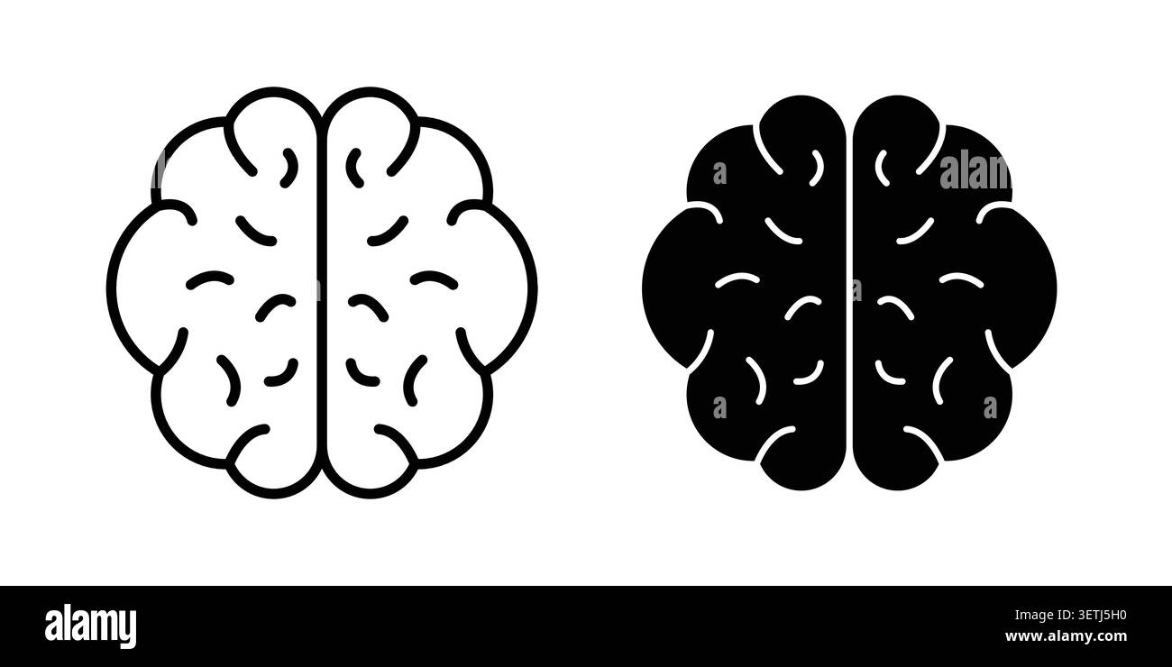 Intelligence icon set. Vector EPS 10. Stock Vector