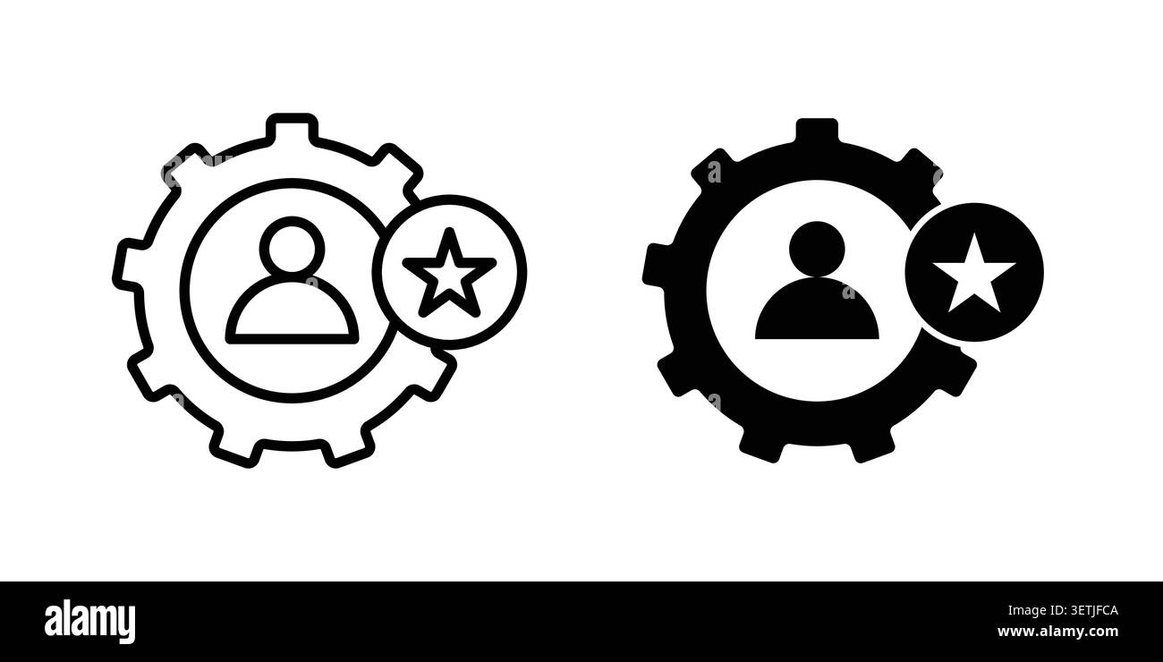 Soft skills icon set. Vector EPS 10. Stock Vector