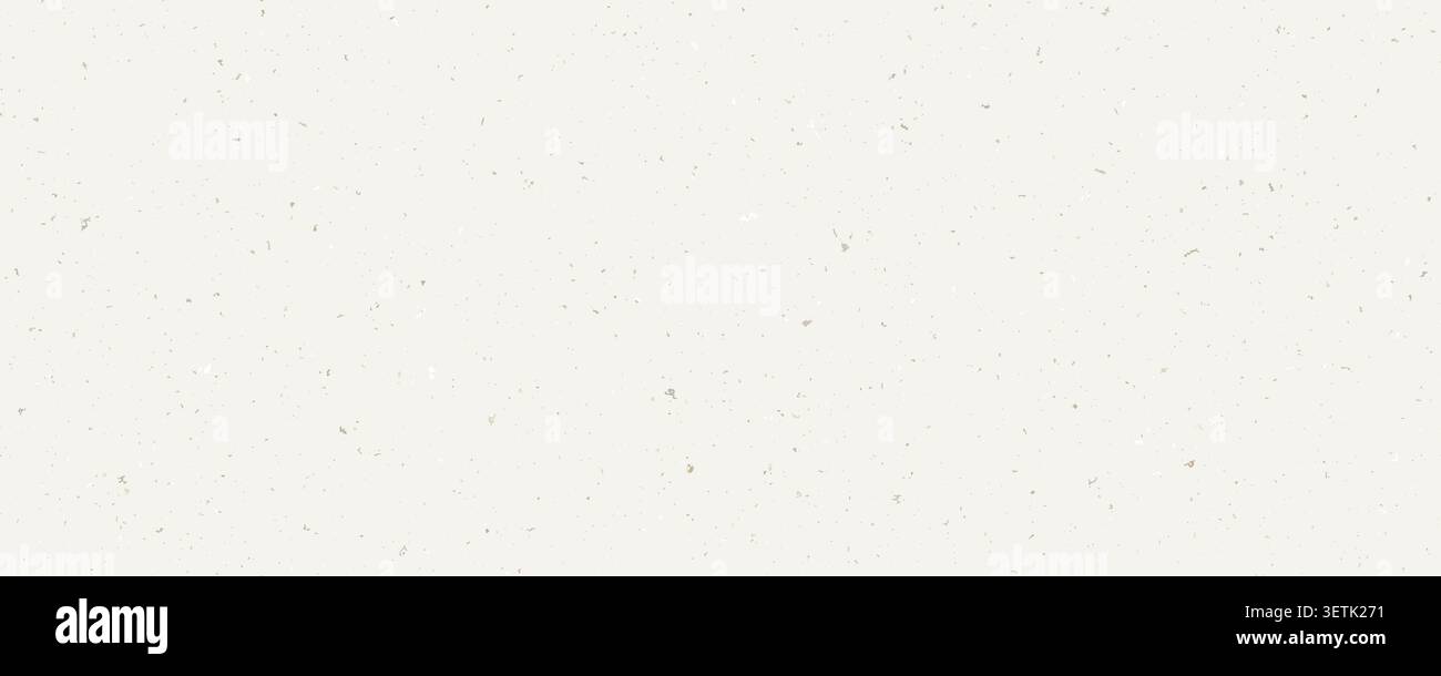 Cream grainy paper seamless texture. Craft beige dotted speckle background. Vintage ecru repeating wallpaper. Recycled surface backdrop with specks, flecks, particles. Vector off white old bg Stock Vector