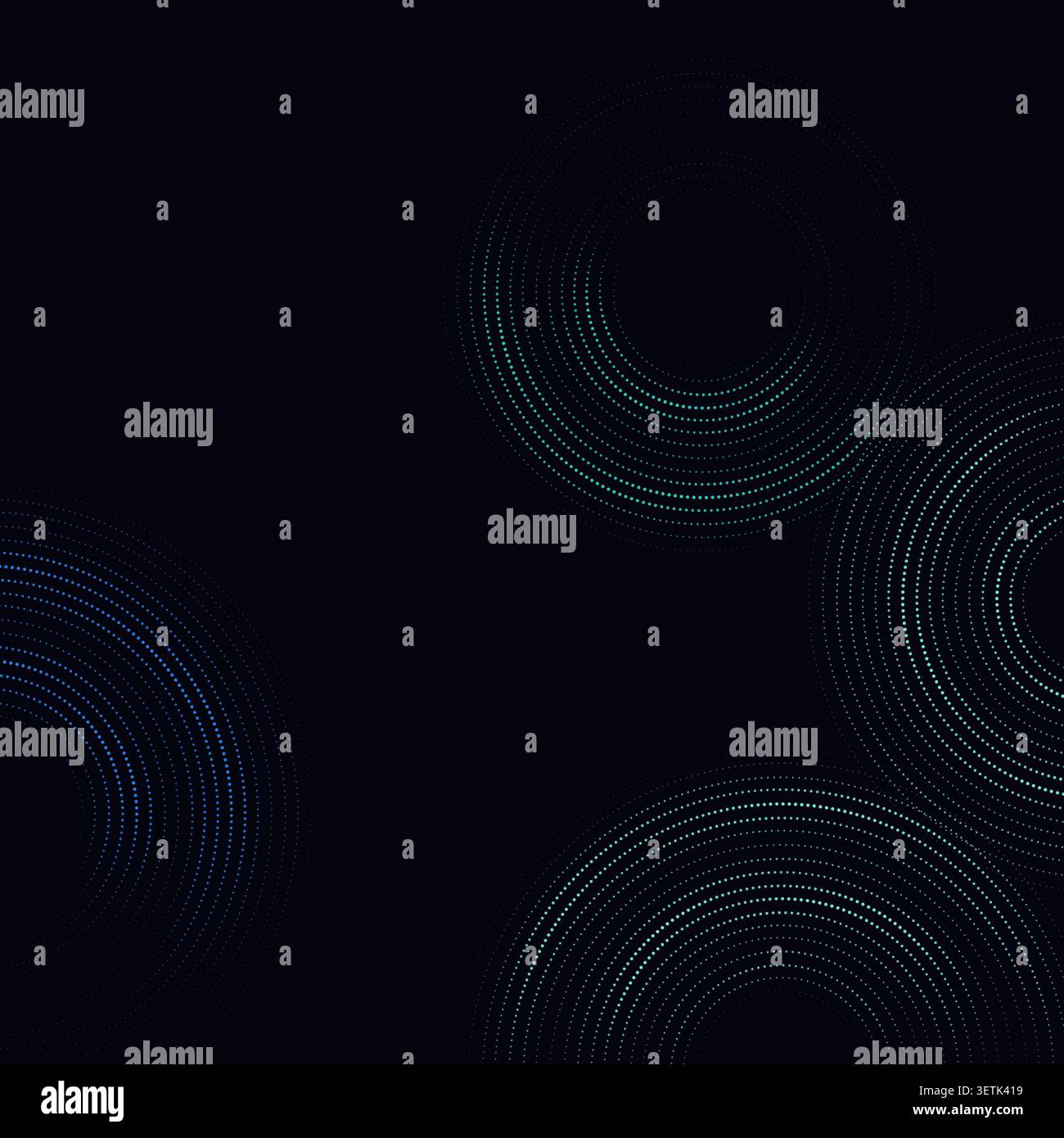 Abstract Halftone Blobs vector background with minimal abstract composition for microstock and commercial design projects. Stock Vector
