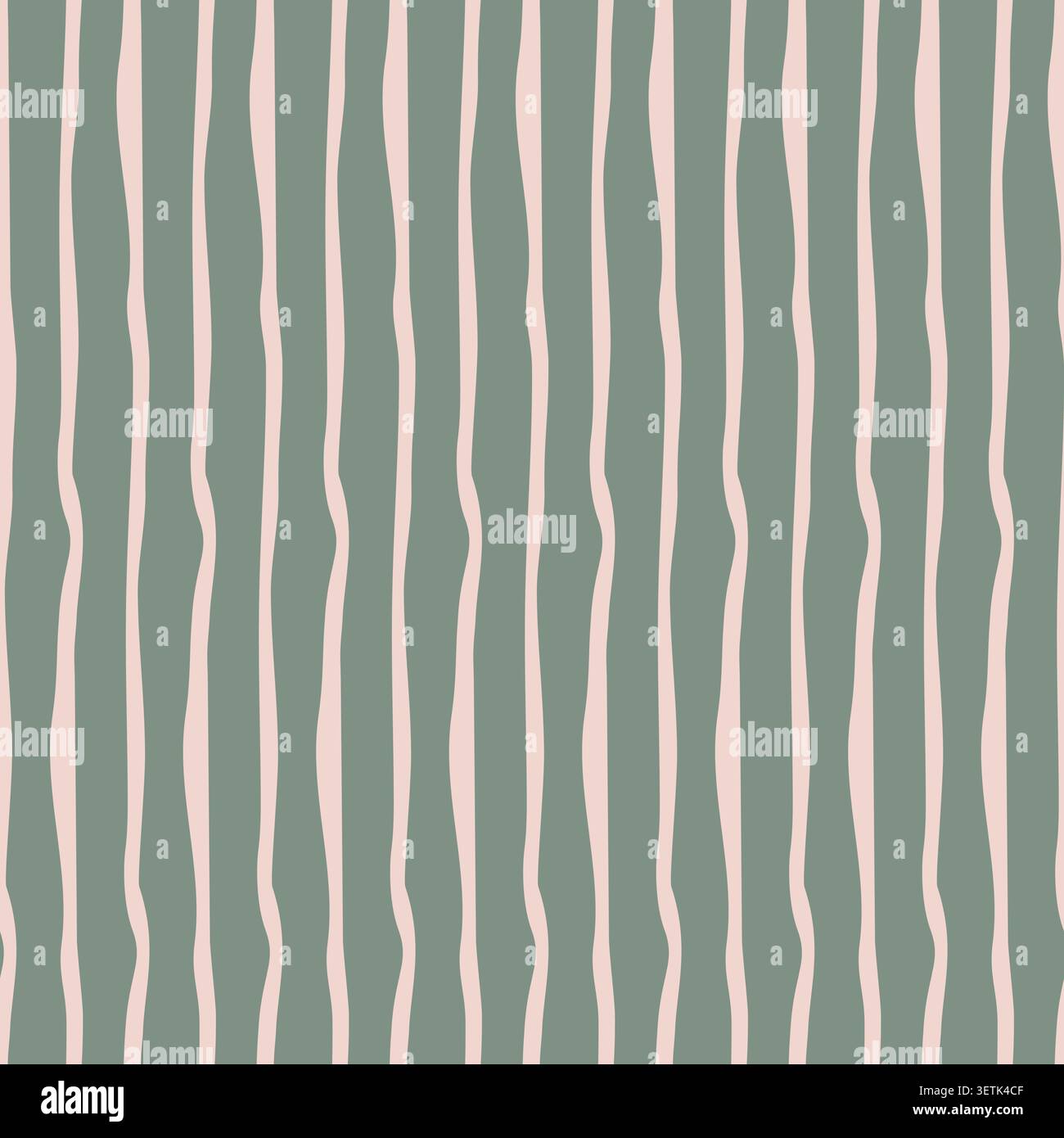 Wavy Abstract Linear Stripe Motif Stock Vector