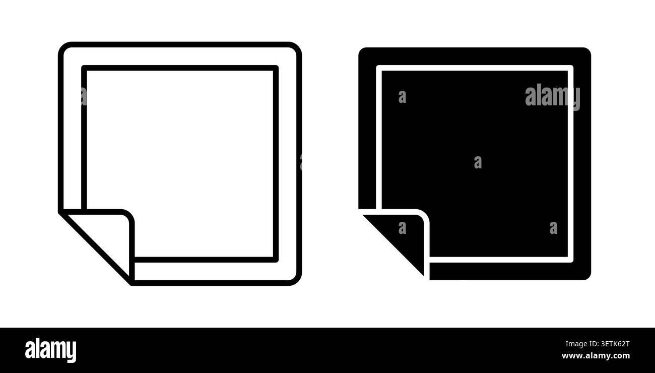 Nicotine patch icon vector, illustration icon set. Stock Vector