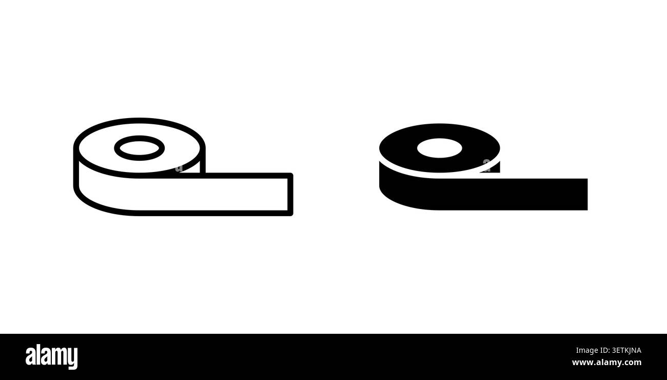 Tape icon Illustration Eps10 for web or app. Stock Vector