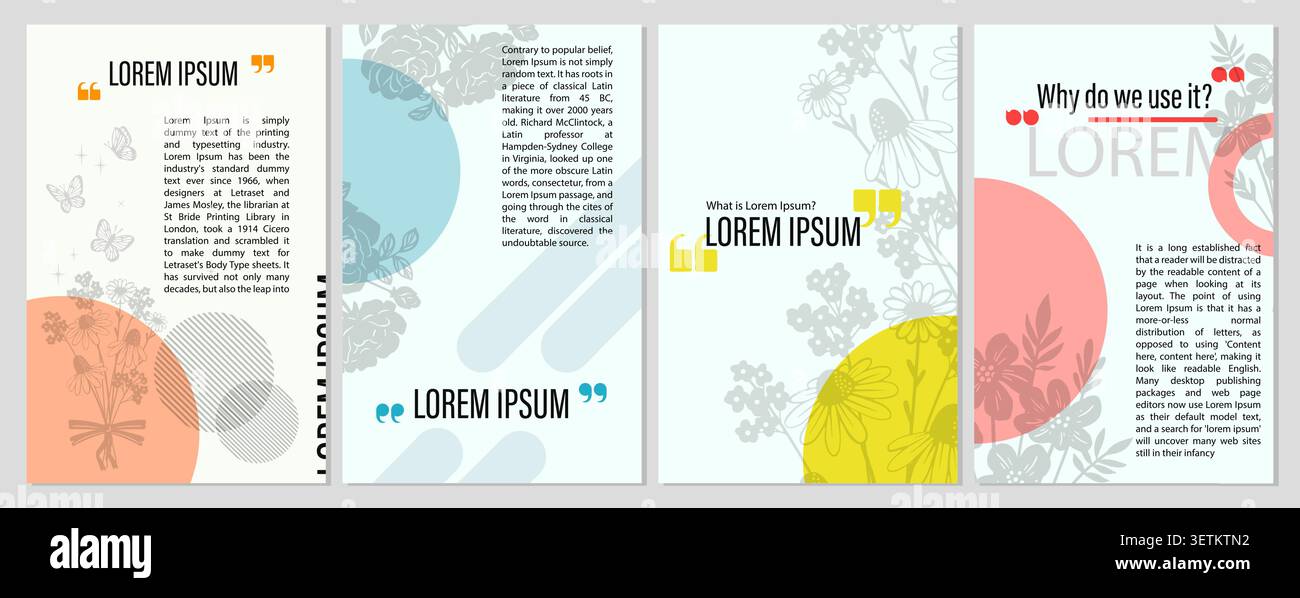 Template abstract vector design for poster, brochure, annualReport, magazine, flyer. Modern typography design. Background for modern design.  Stock Vector