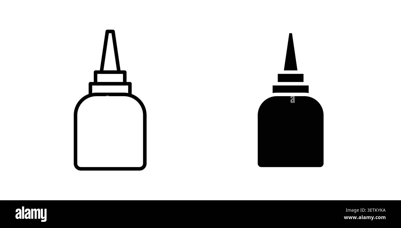 Glue icon Illustration Eps10 for web or app. Stock Vector