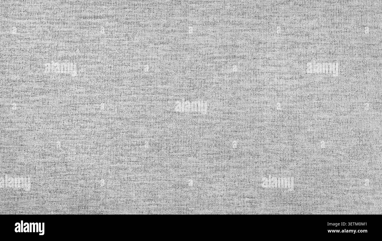 Light gray woven fabric texture with subtle textile pattern. Neutral linen background for design, interior, branding and presentation projects. Stock Photo