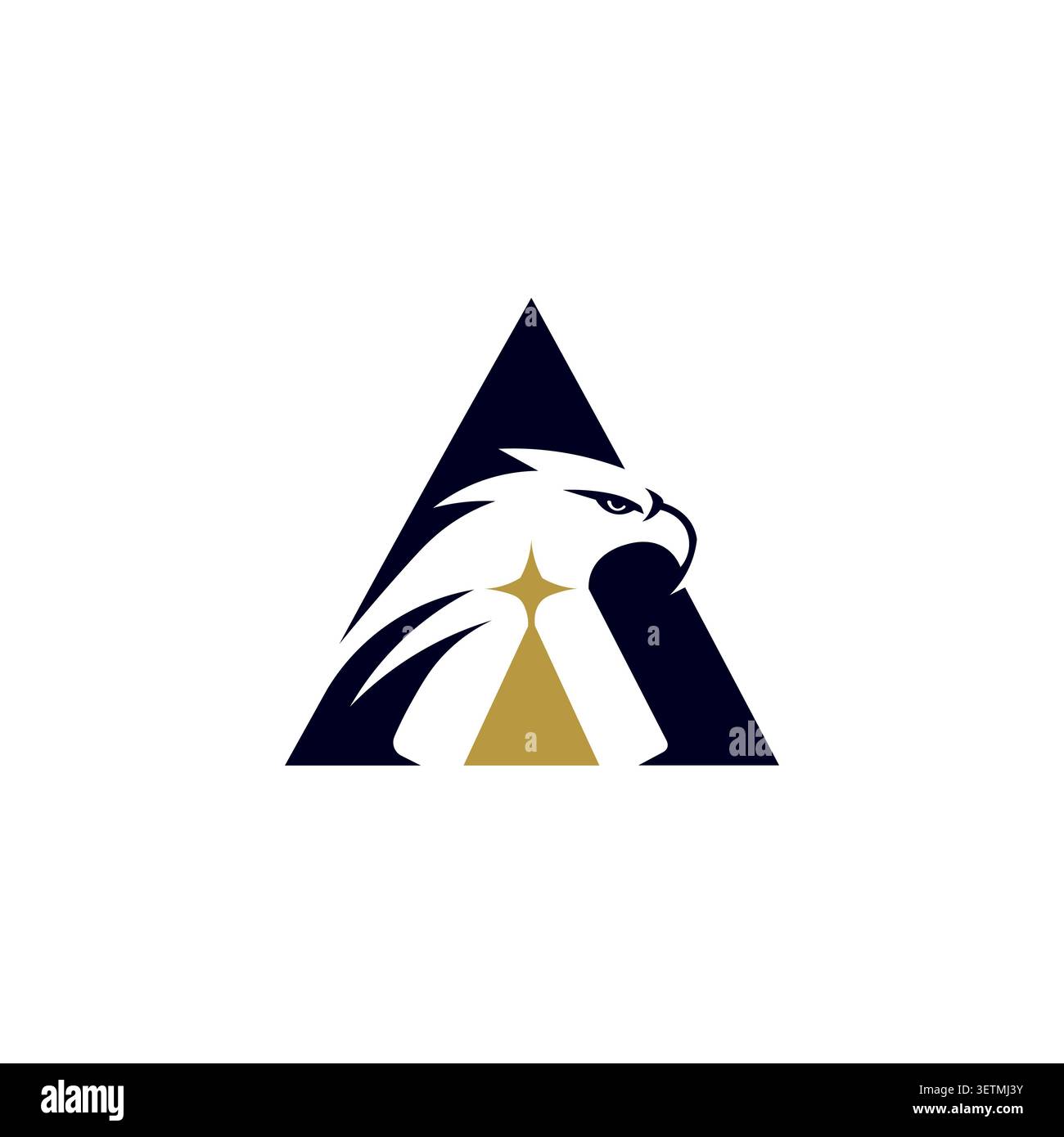Luxury eagle letter A monogram logo Stock Vector