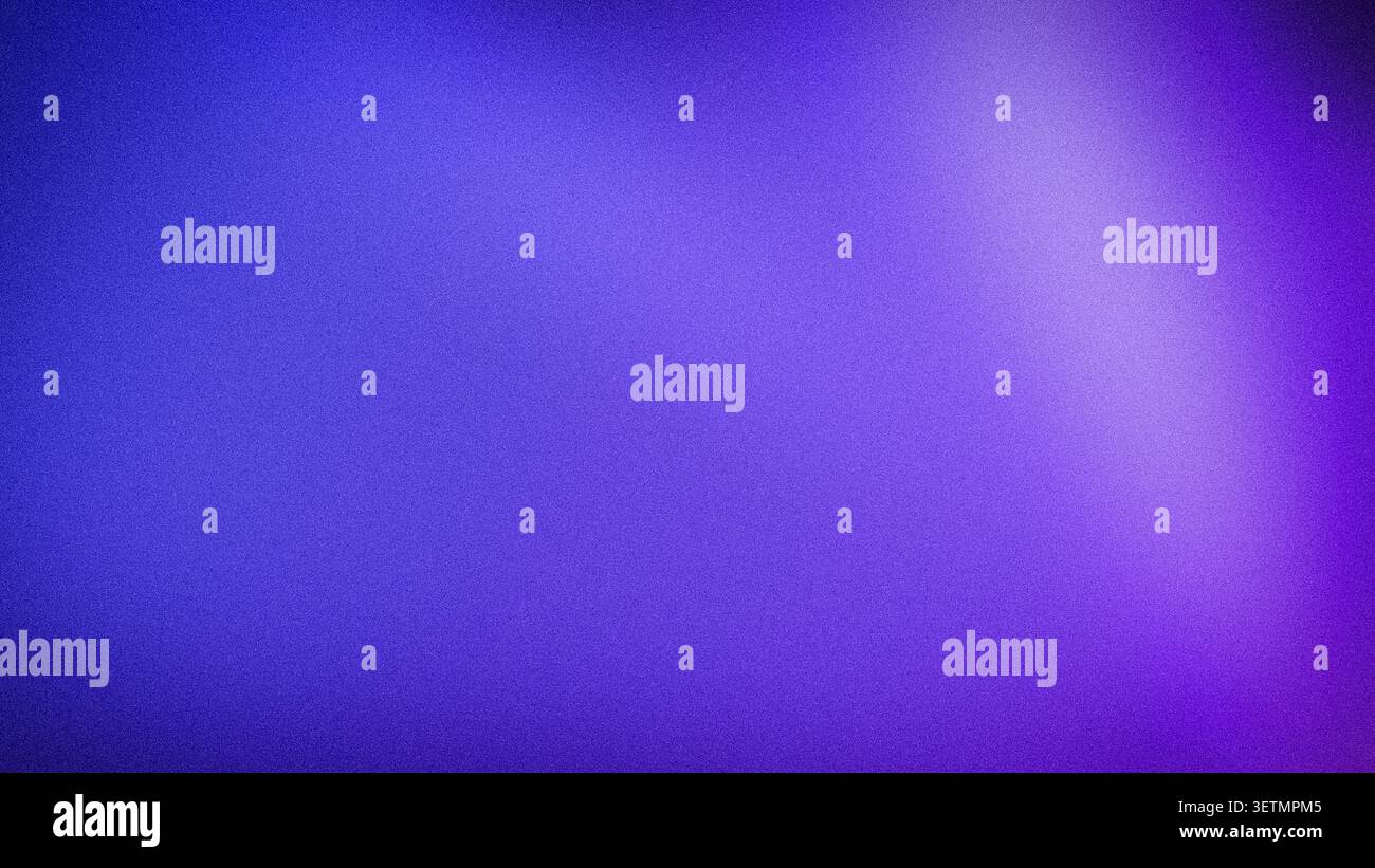 Abstract 4K grainy background featuring deep blue, violet, and indigo tones. This blurred texture is perfect for modern banners, backdrops, and wallpa Stock Photo