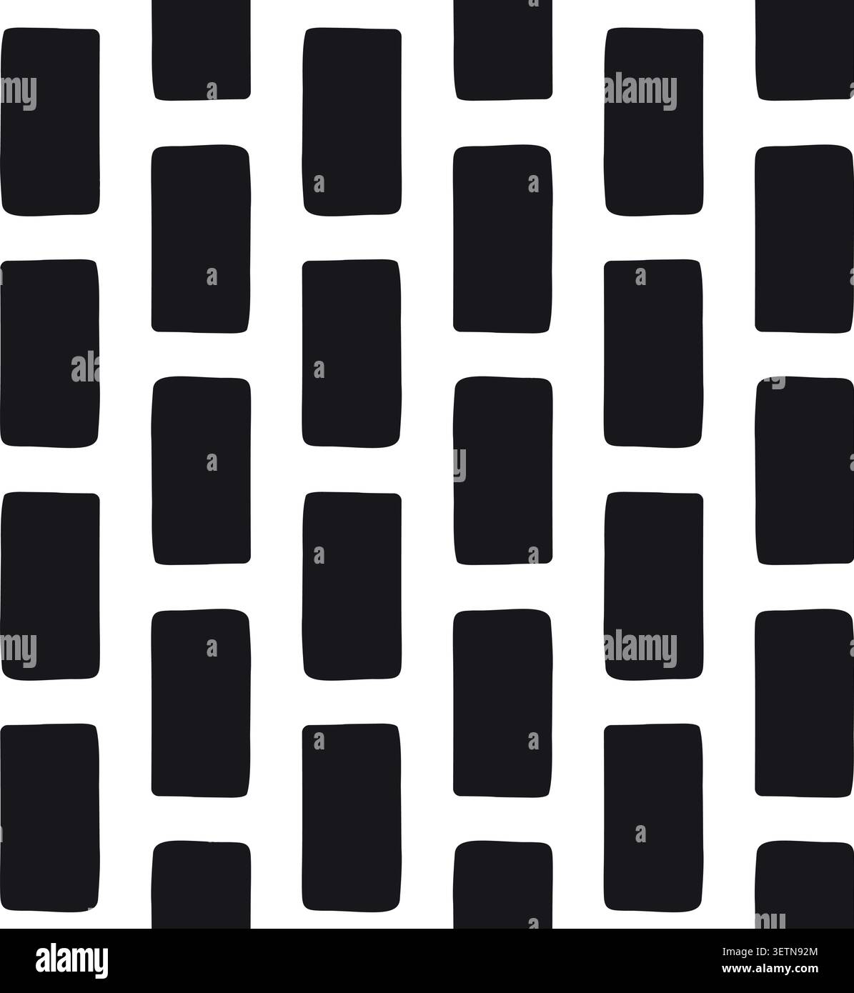 Vector seamless pattern of hand drawn dominoes Stock Vector