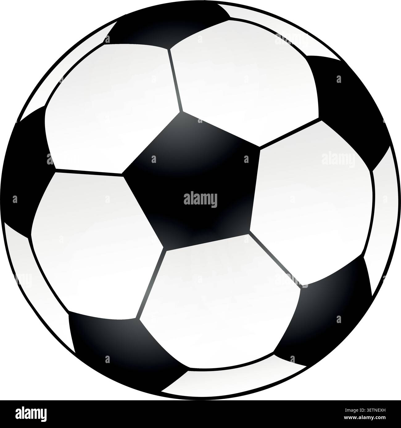 simple football icon isolated vector illustration Stock Vector