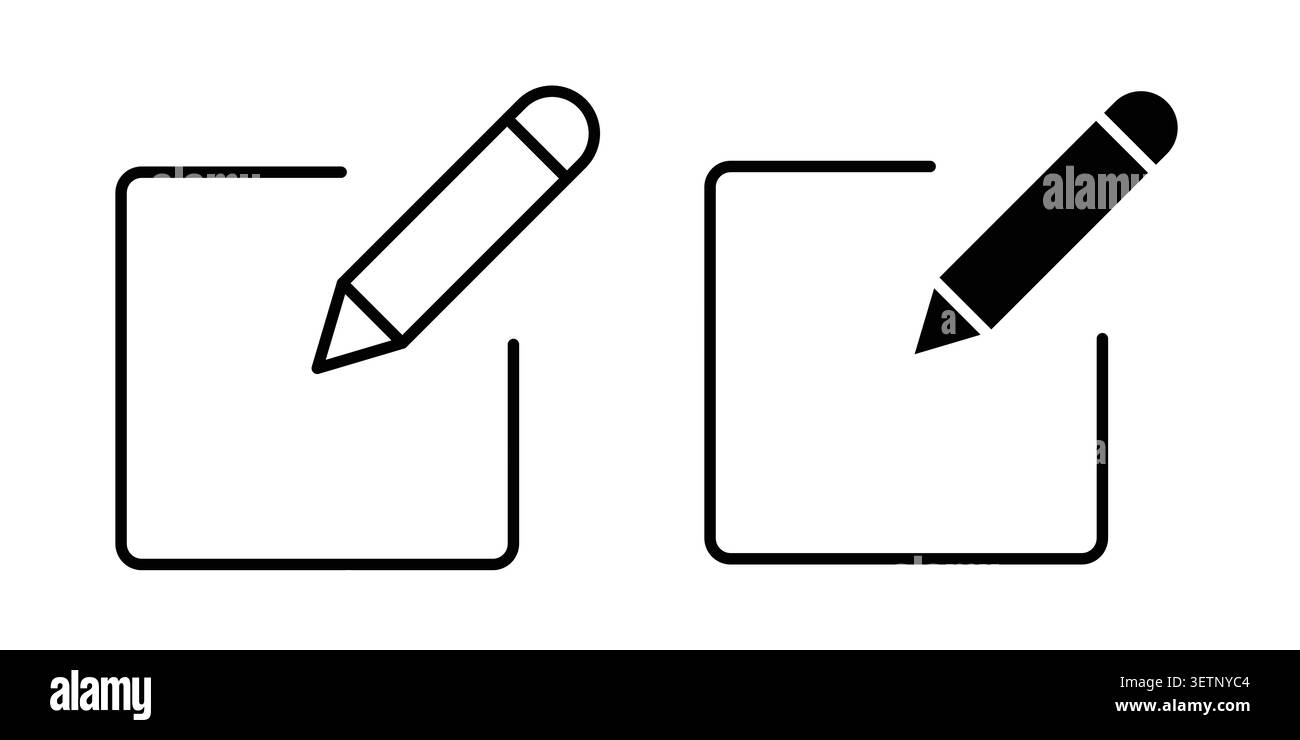 Edit tool icon for web projects. Stock Vector