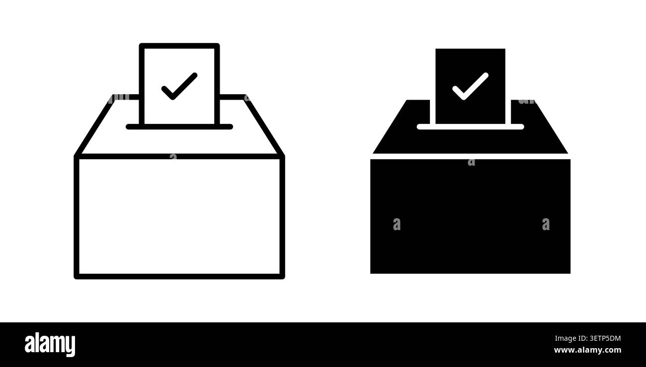 Vote icon for web projects. Stock Vector