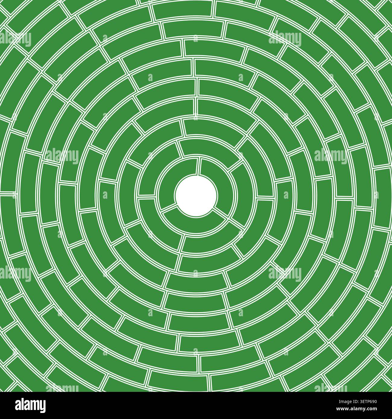 Solid cells in frame. Small padding. Heavy weight. Abstract pattern. Segments centered. Stock Vector
