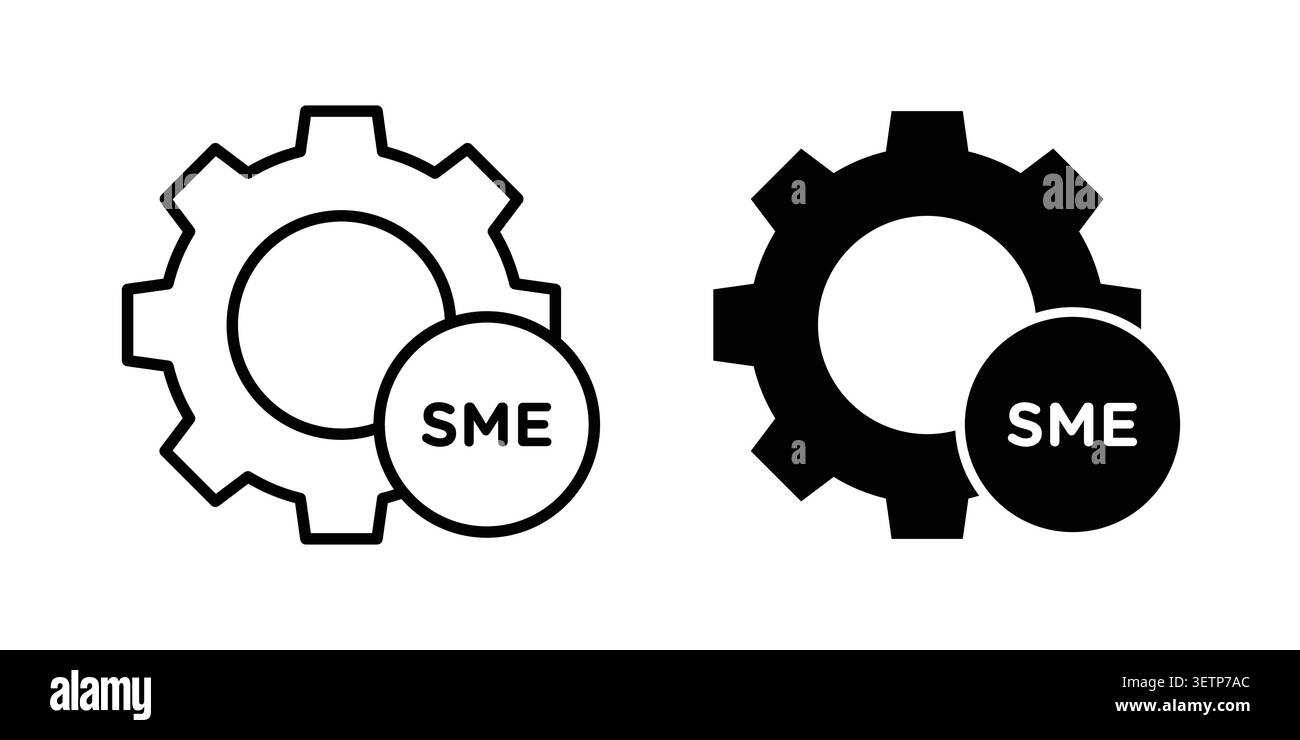 Sme logo design hi-res stock photography and images - Alamy