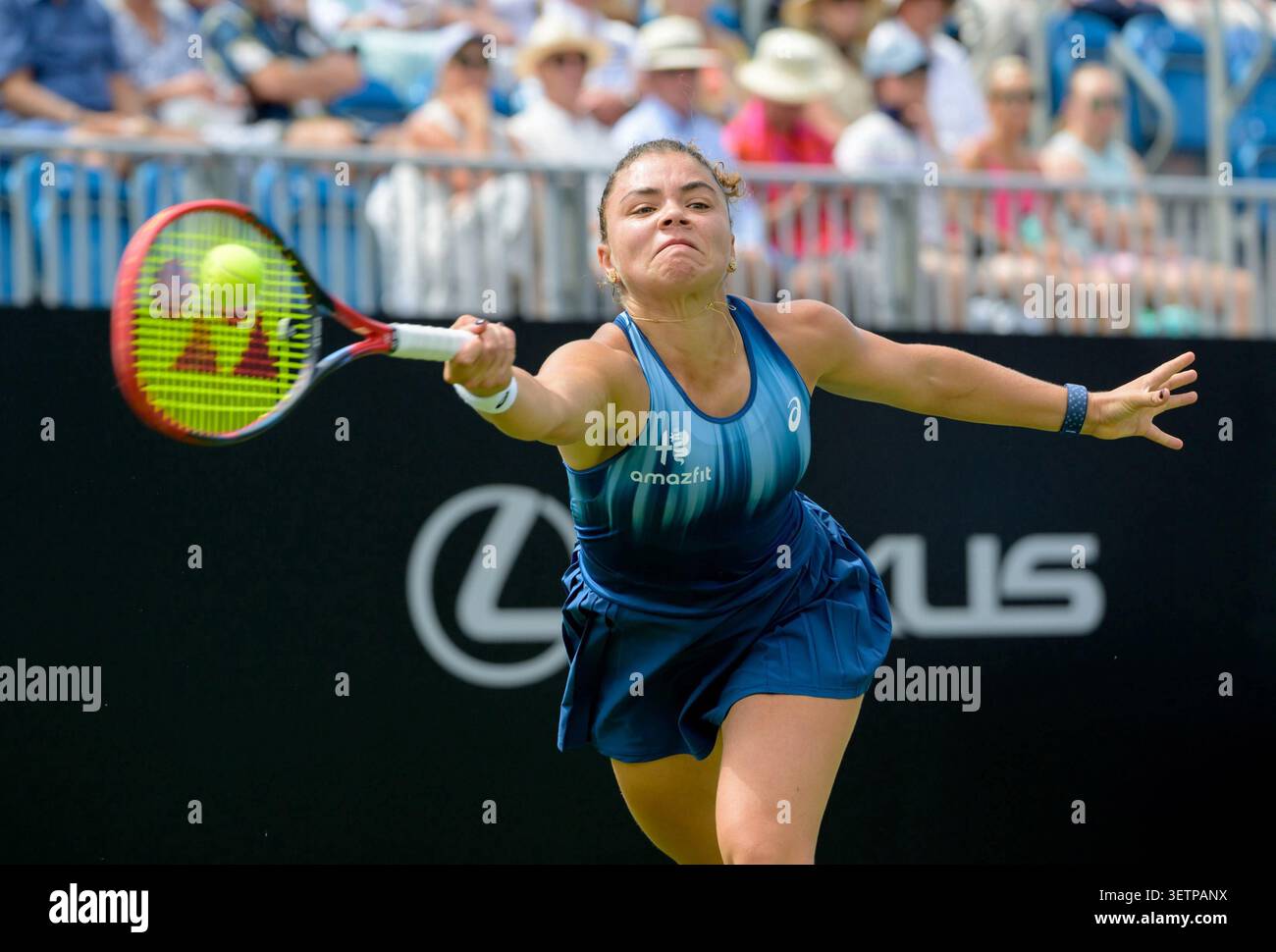 Eastbourne, UK. 23rd June 2026. Second day of the tournament at ...