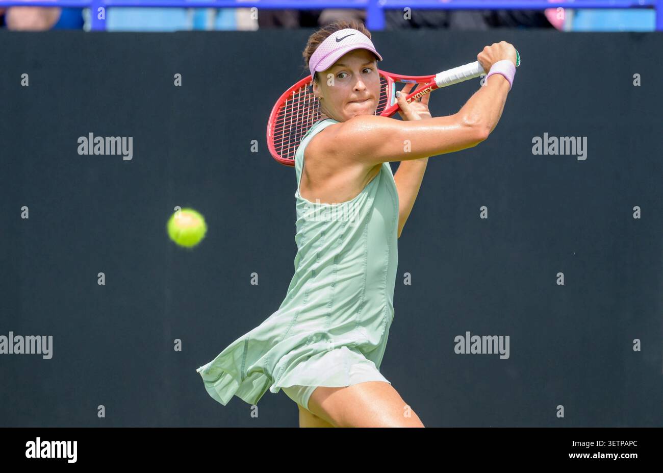 Eastbourne, UK. 23rd June 2026. Second day of the tournament at ...