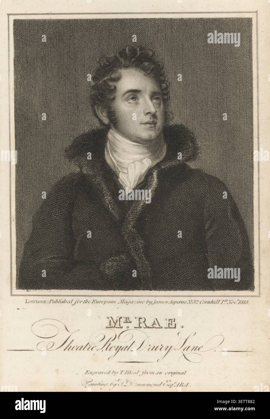 Alexander Rae (1782–1820), British actor and theatre manager. He played ...