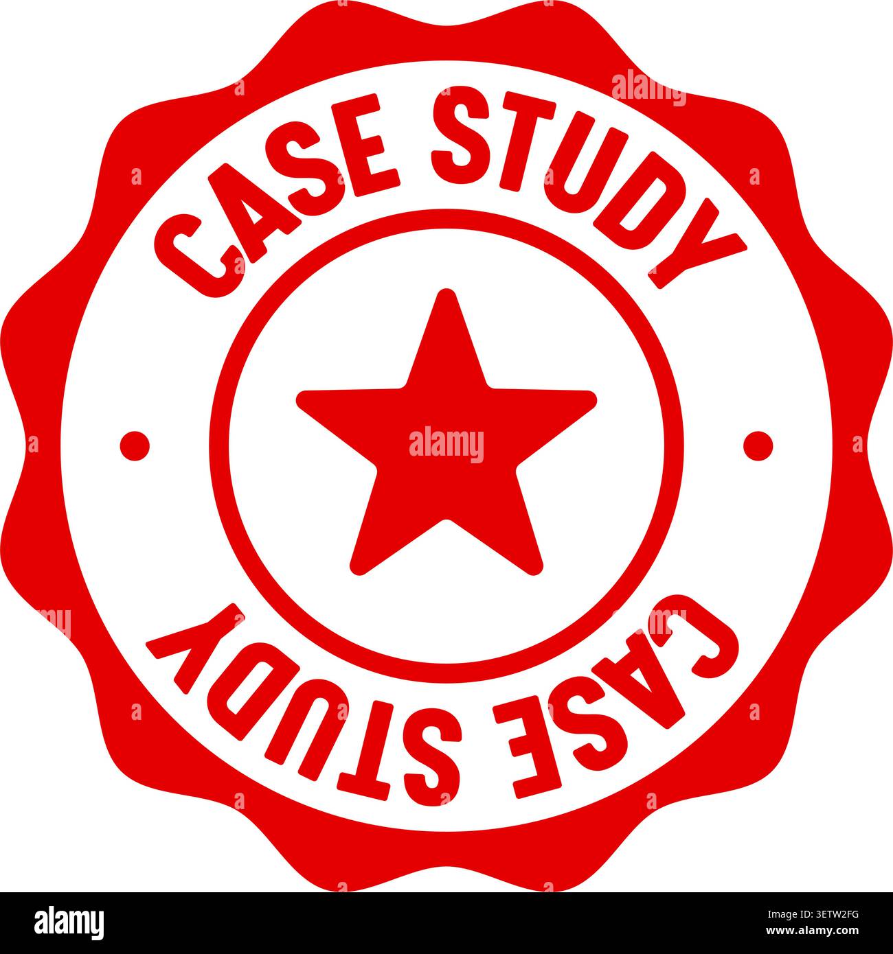 case study label sticker. Vector sign. case study seal badge Stock Vector