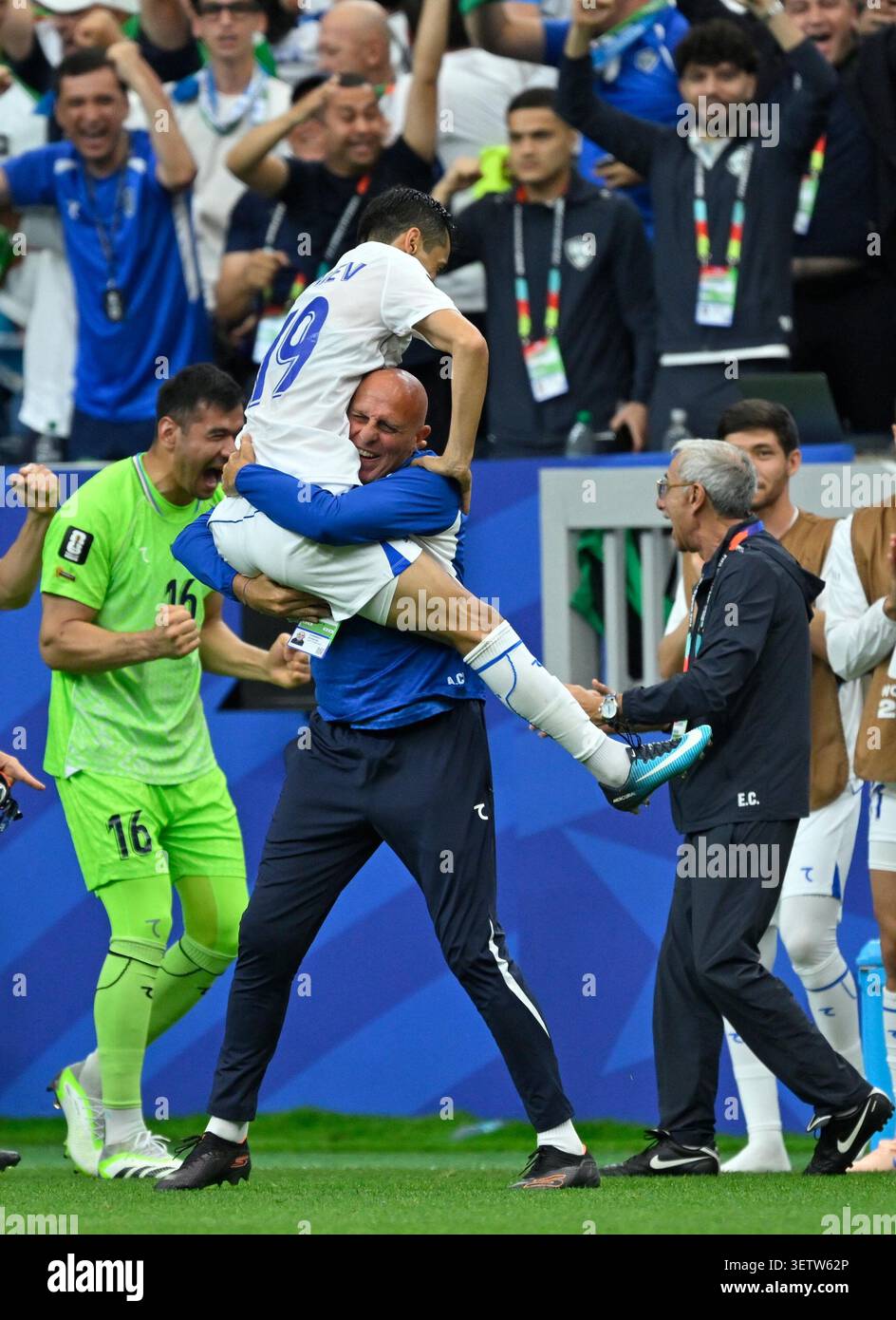 uzbekistan-world-cup-celebration-hi-res-stock-photography-and-images