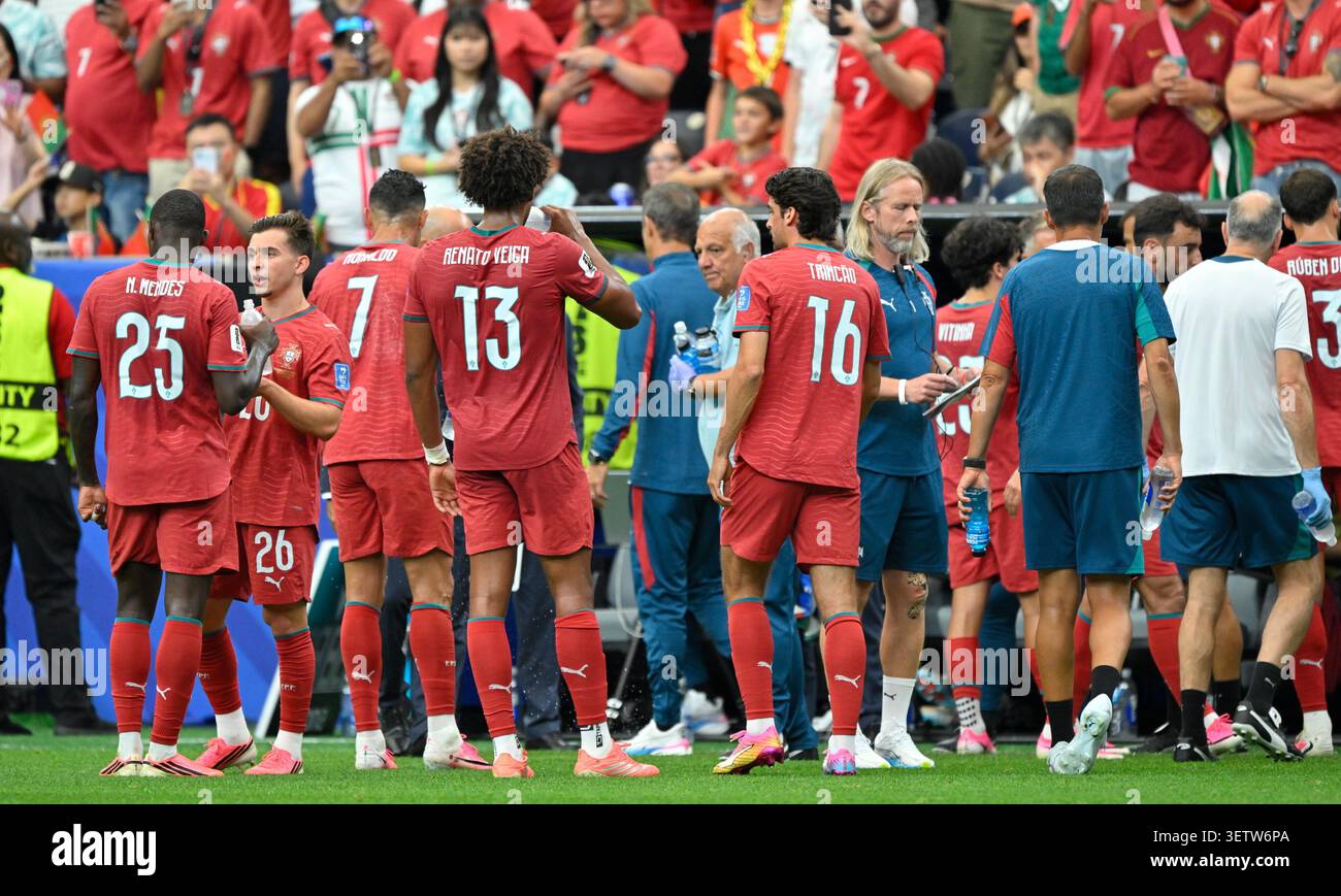 Drink break, Team Portugal Houston, June 23, 2026, Football, FIFA World ...