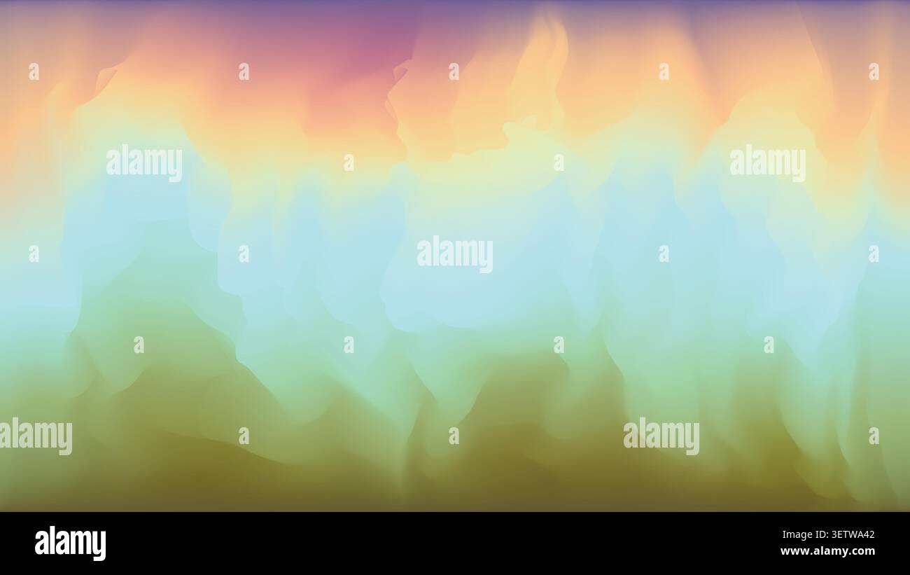 Abstract nature background in pale gradient colors Stock Vector