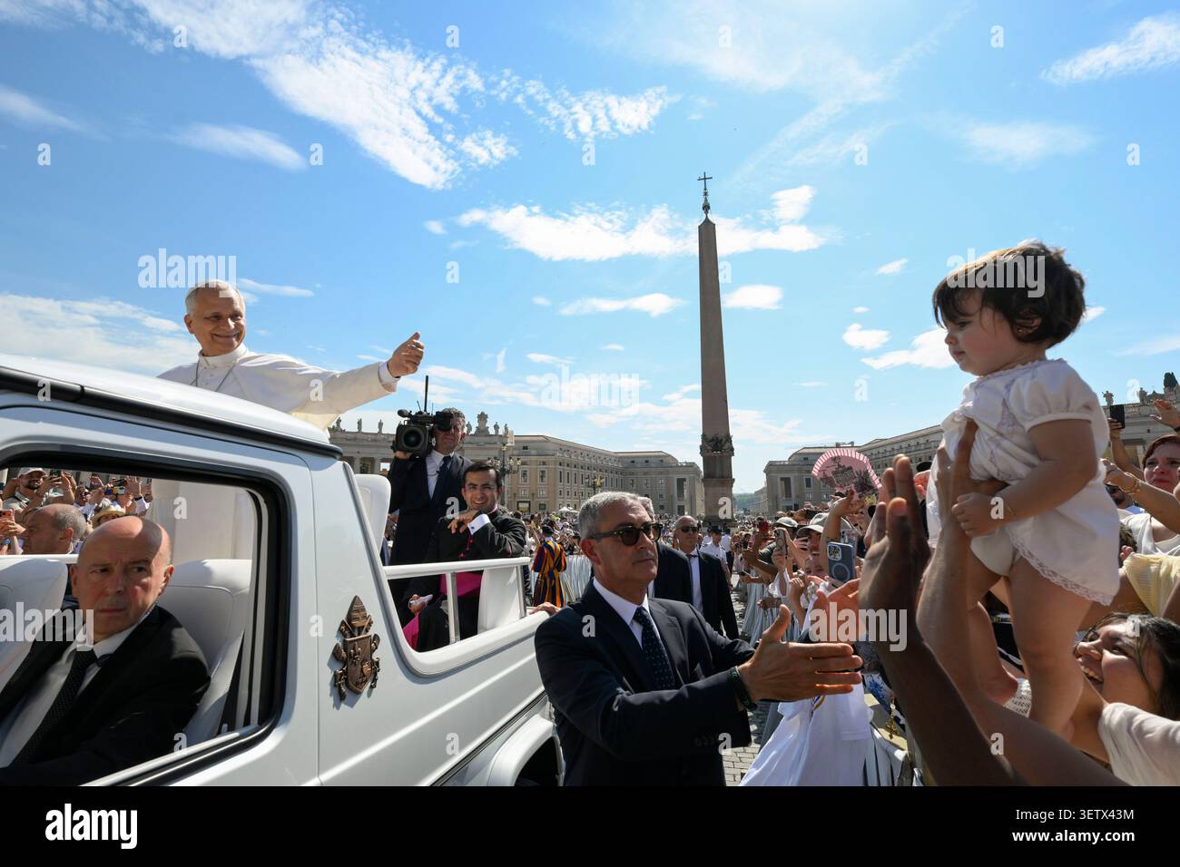 IPA86009571 - Italy, Rome, Vatican, June 24, 2026 Pope Leo XIV during ...