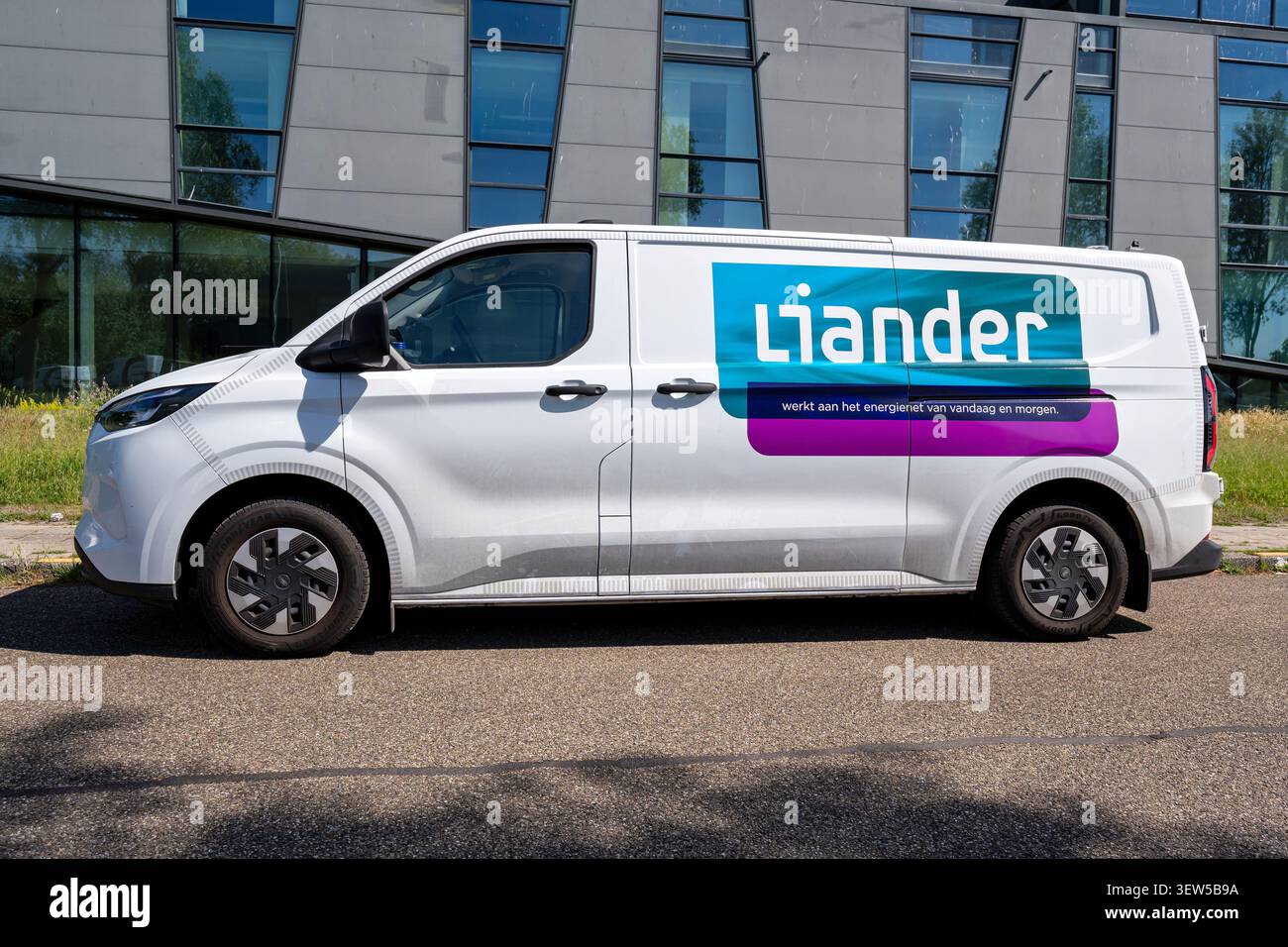 Liander Ford Transit Custom van Stock Photo