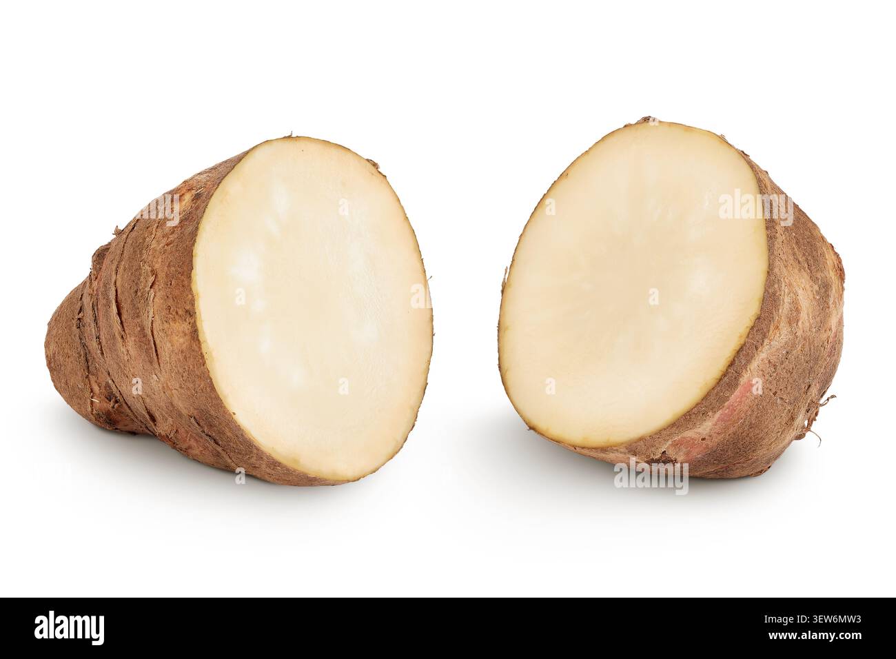 Jerusalem artichoke isolated on white background Stock Photo