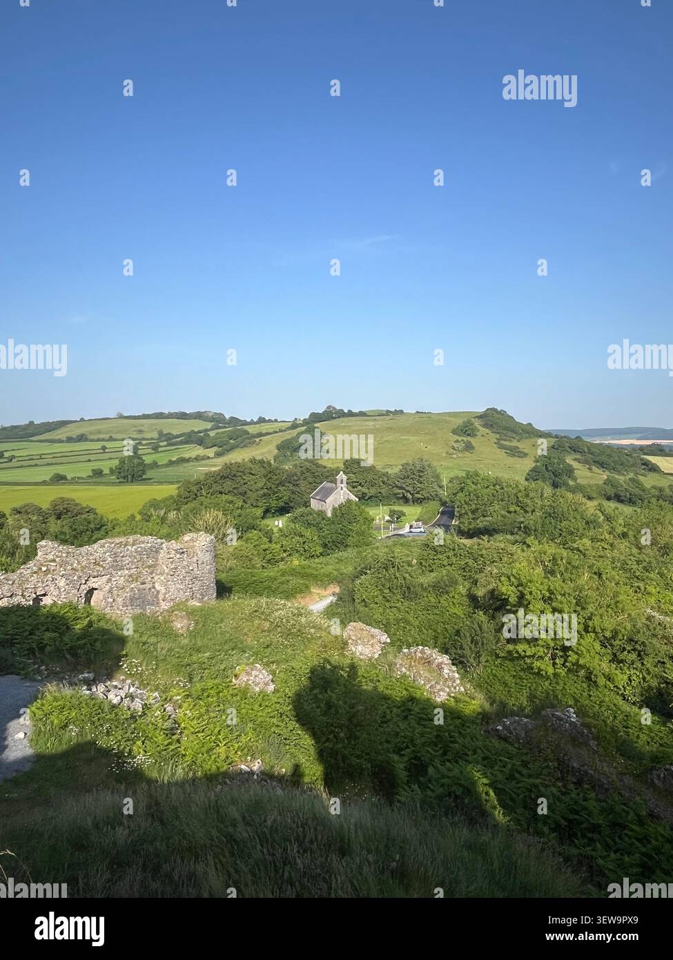 Irish landscape - Smartphone Captured Stock Image
