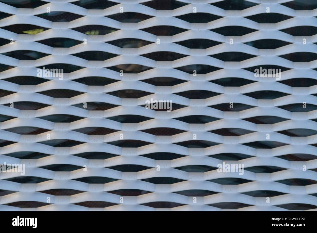 Abstract Geometric Metal Mesh Background Stock Photo